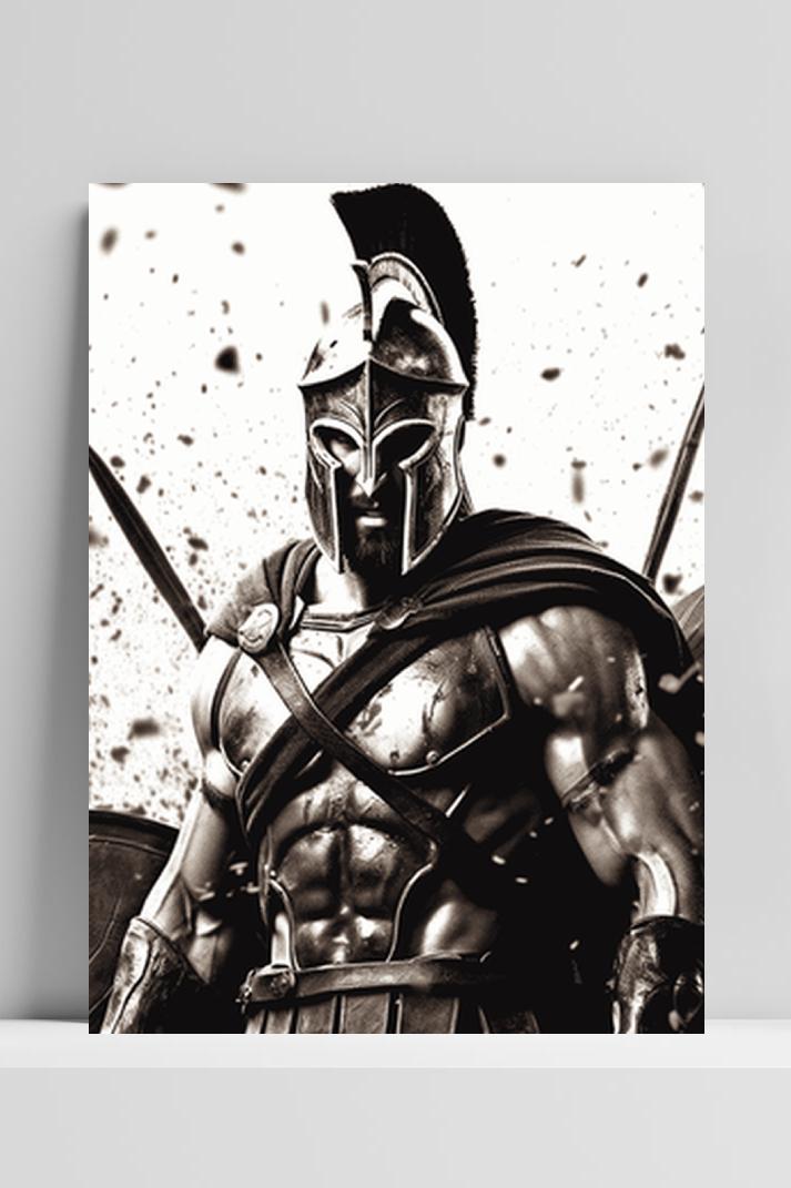 300 Spartan op 3mm aluminium dibond