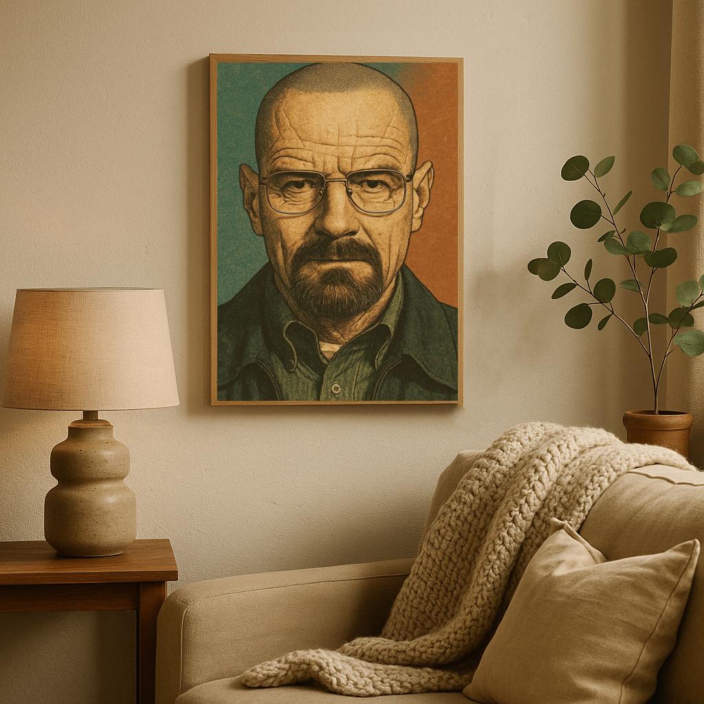 Walter White Breaking Bad poster sfeerbeeld 2