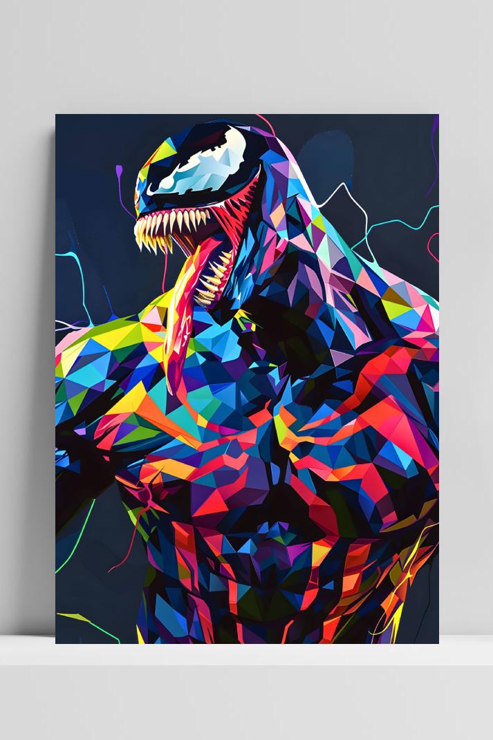 Venom WPAP op 3mm aluminium dibond