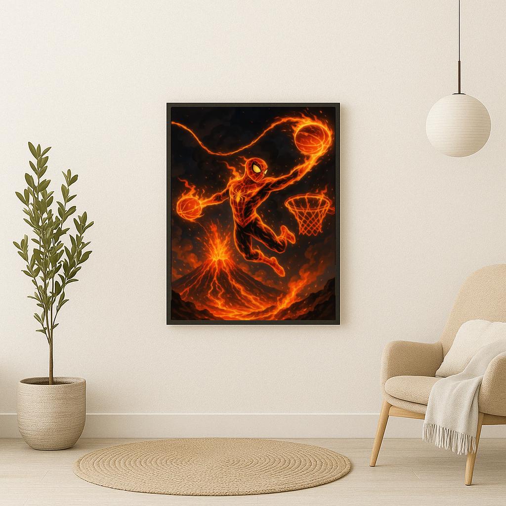Spiderman Basketball poster sfeerbeeld 2