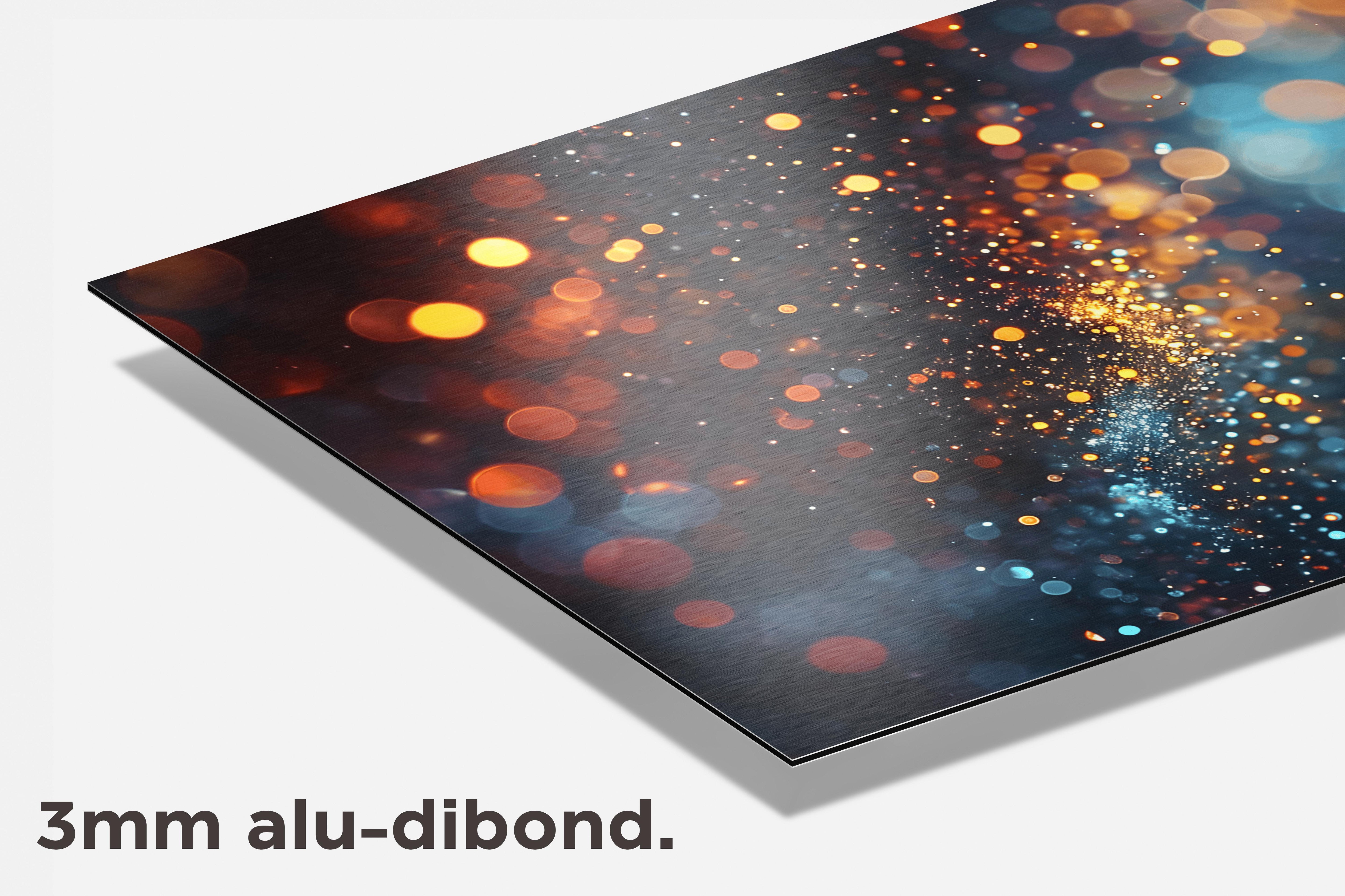 Sterrenstof dibond detail