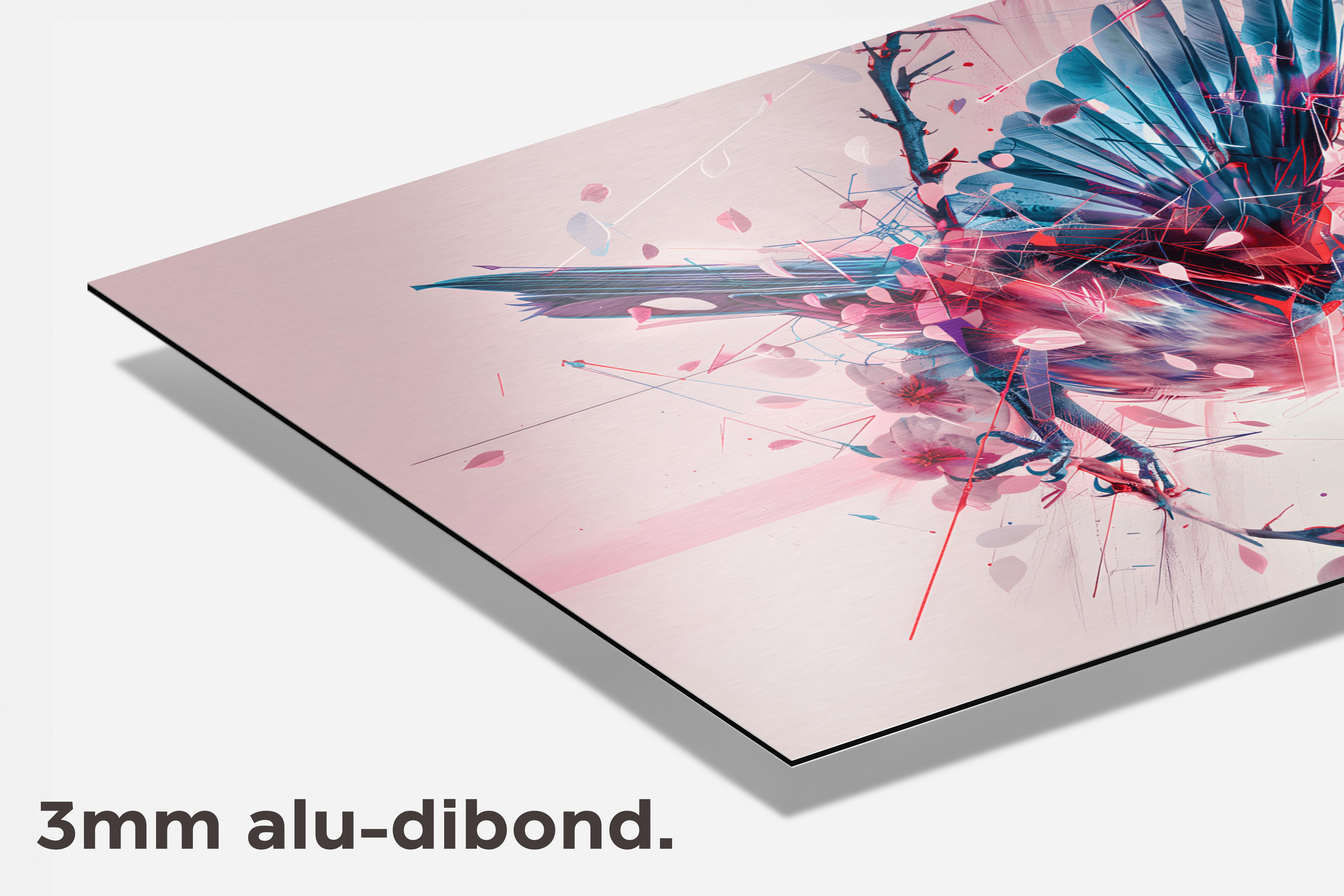Bloem Vogel dibond detail
