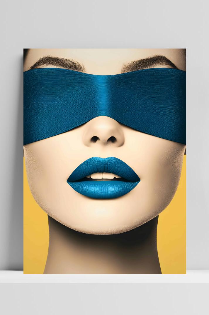 Blinddoek op 3mm aluminium dibond