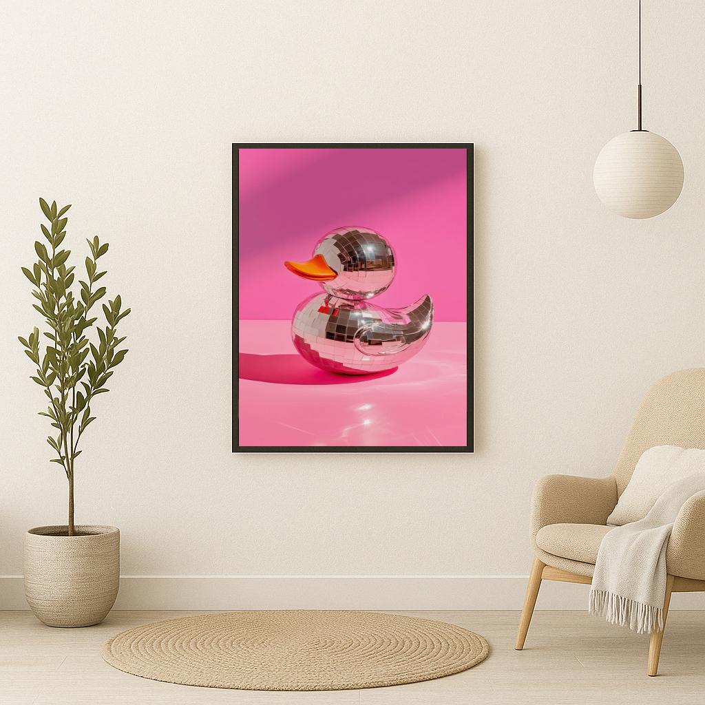 Duck Disco ball poster sfeerbeeld 2
