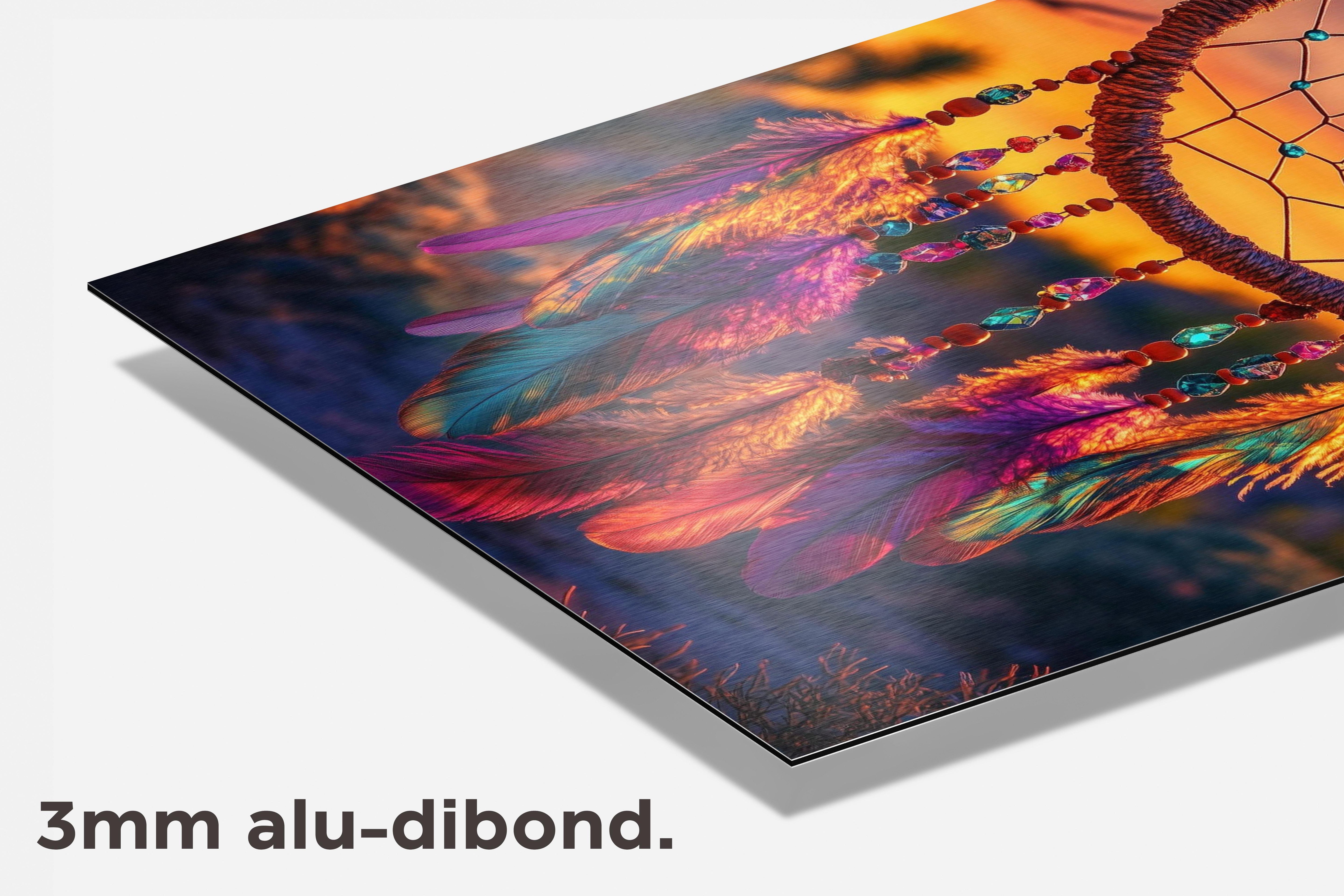 Dromenvanger dibond detail