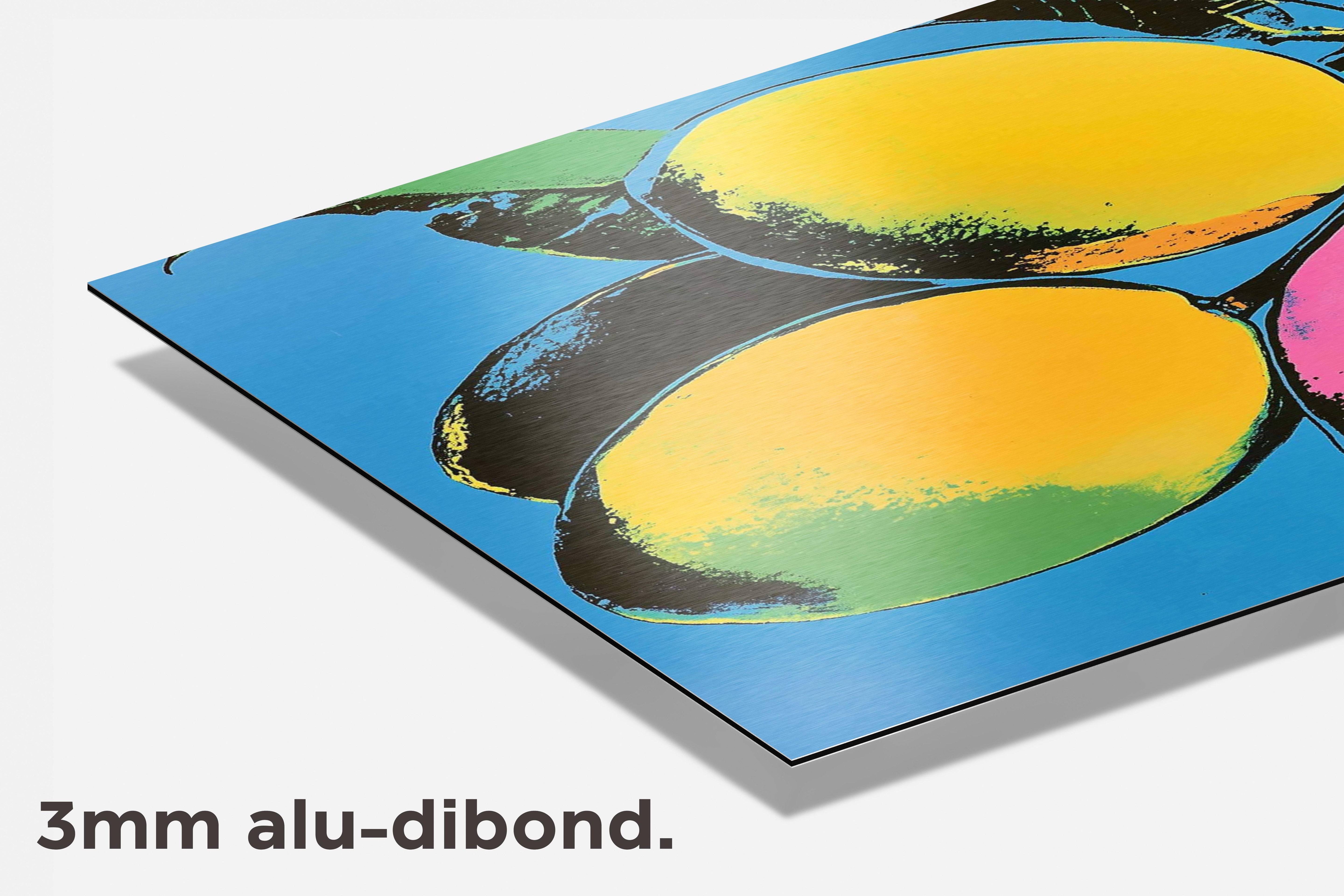 Andy Warhol Mango's dibond detail