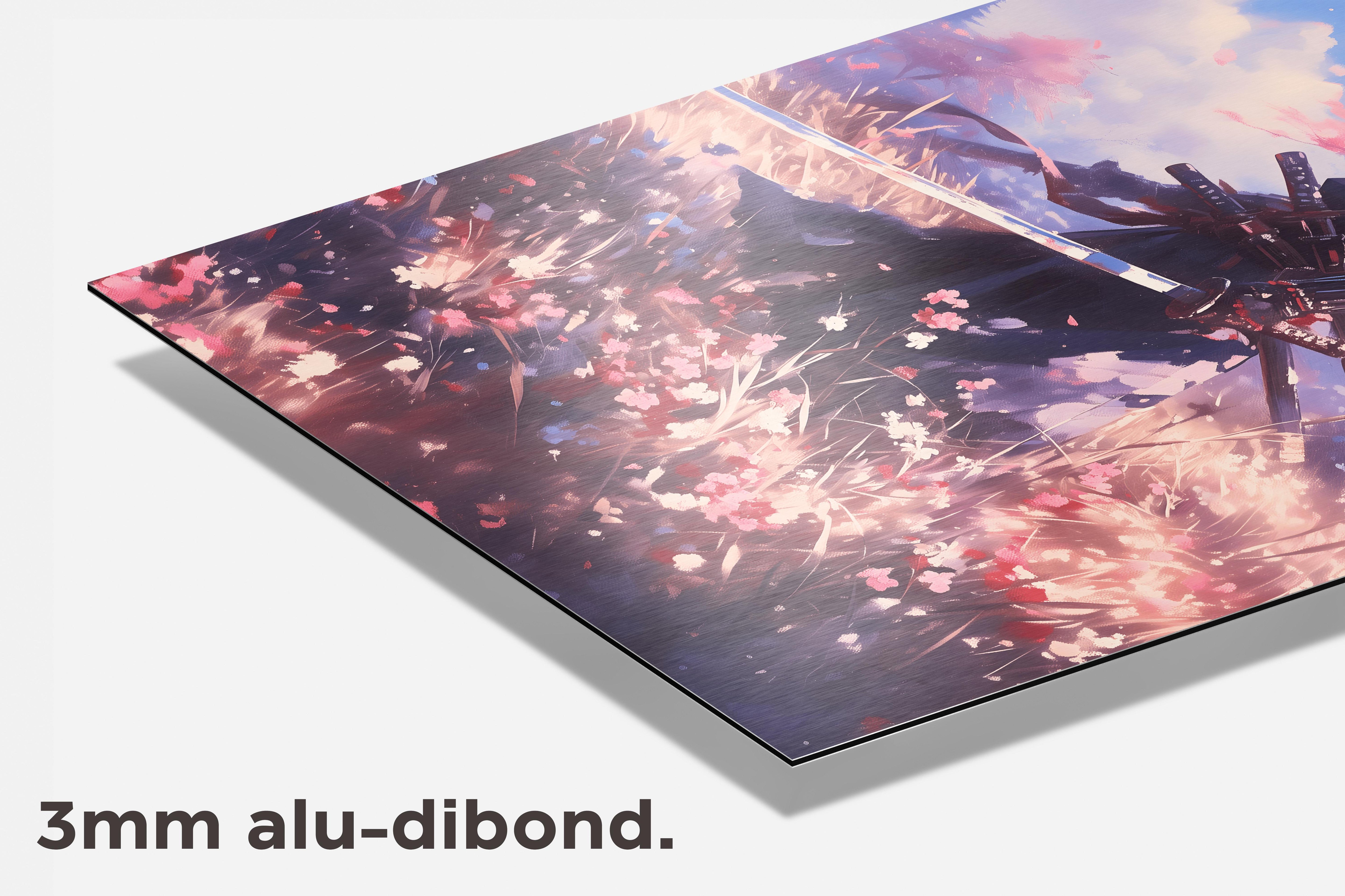 Samoerai Veld dibond detail