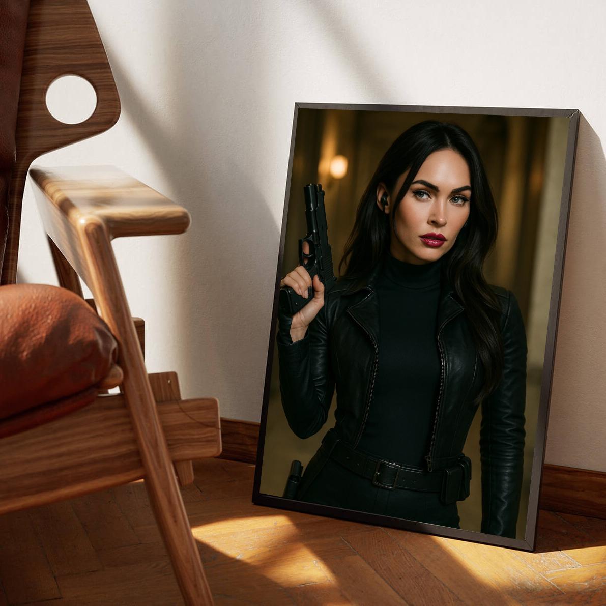 Megan Fox Gun poster sfeerbeeld 3