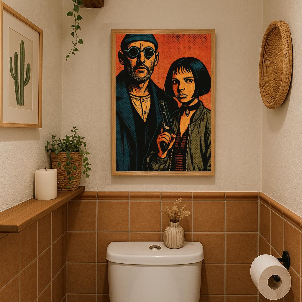 Leon The Professional Cartoon poster sfeerbeeld 3