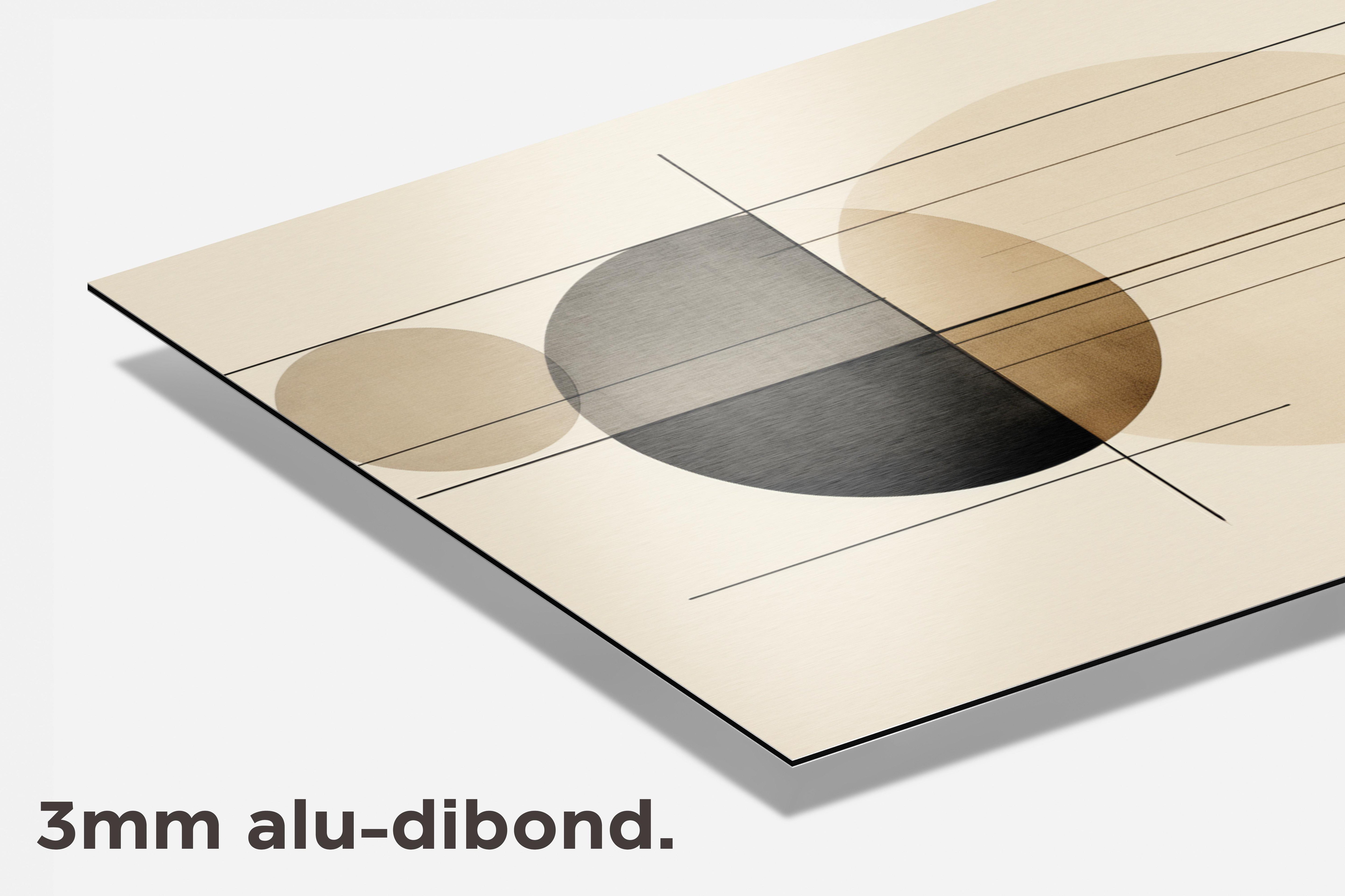 Beige Aesthetic dibond detail