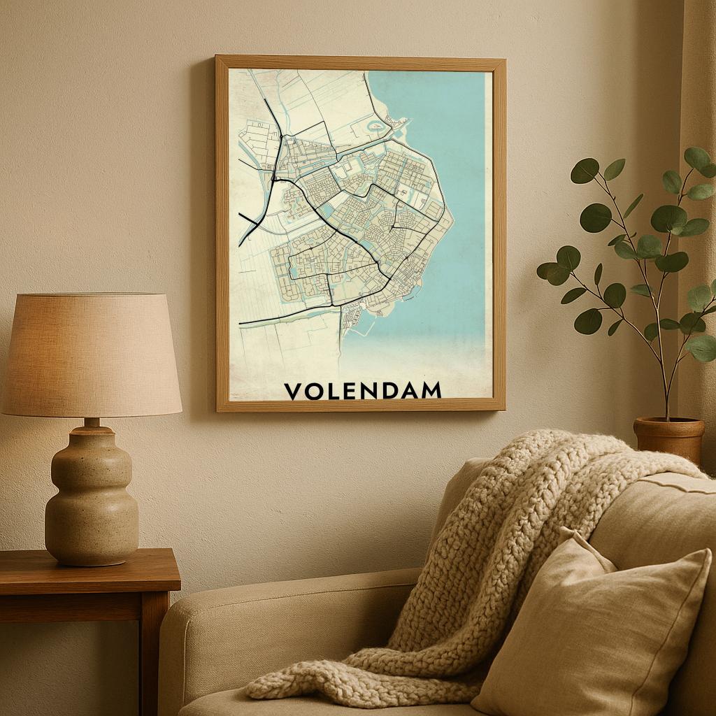 Volendam Vintage poster sfeerbeeld 2