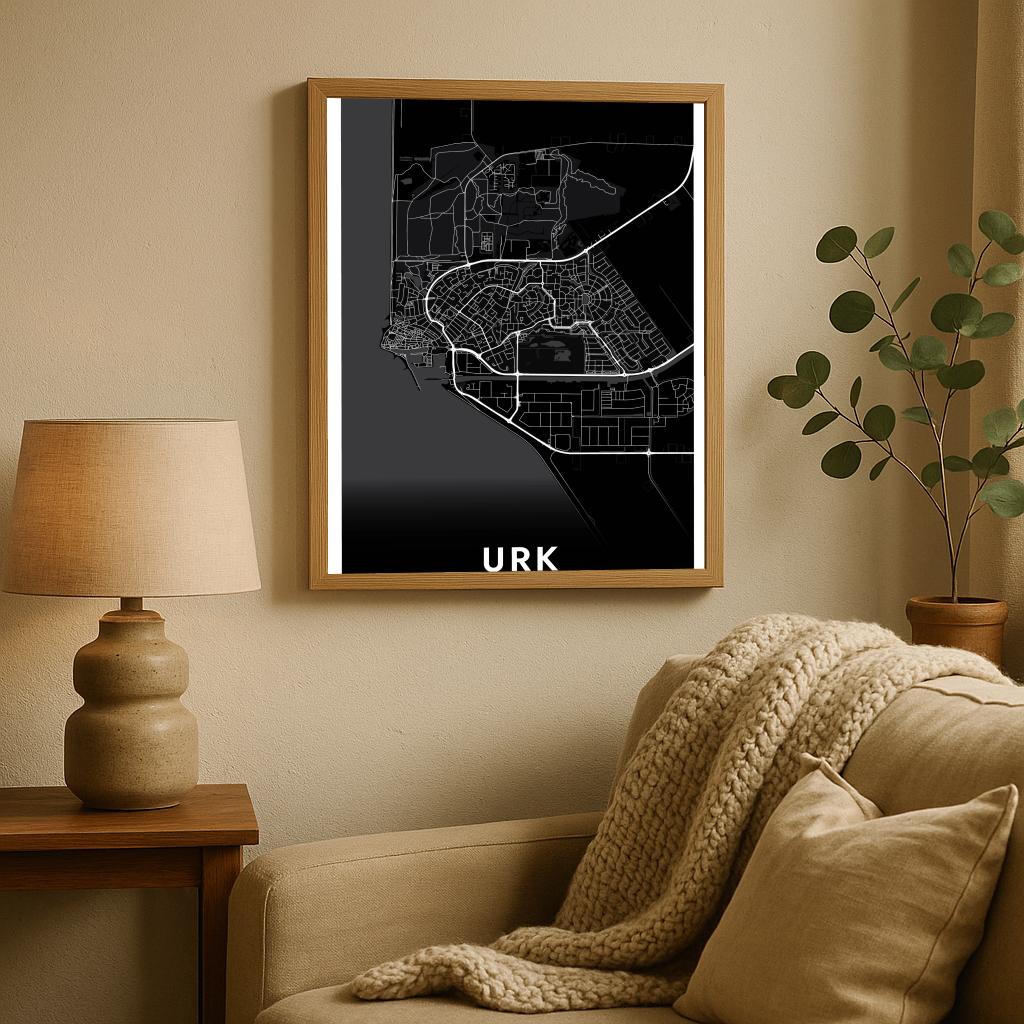 Urk Zwart poster sfeerbeeld 2