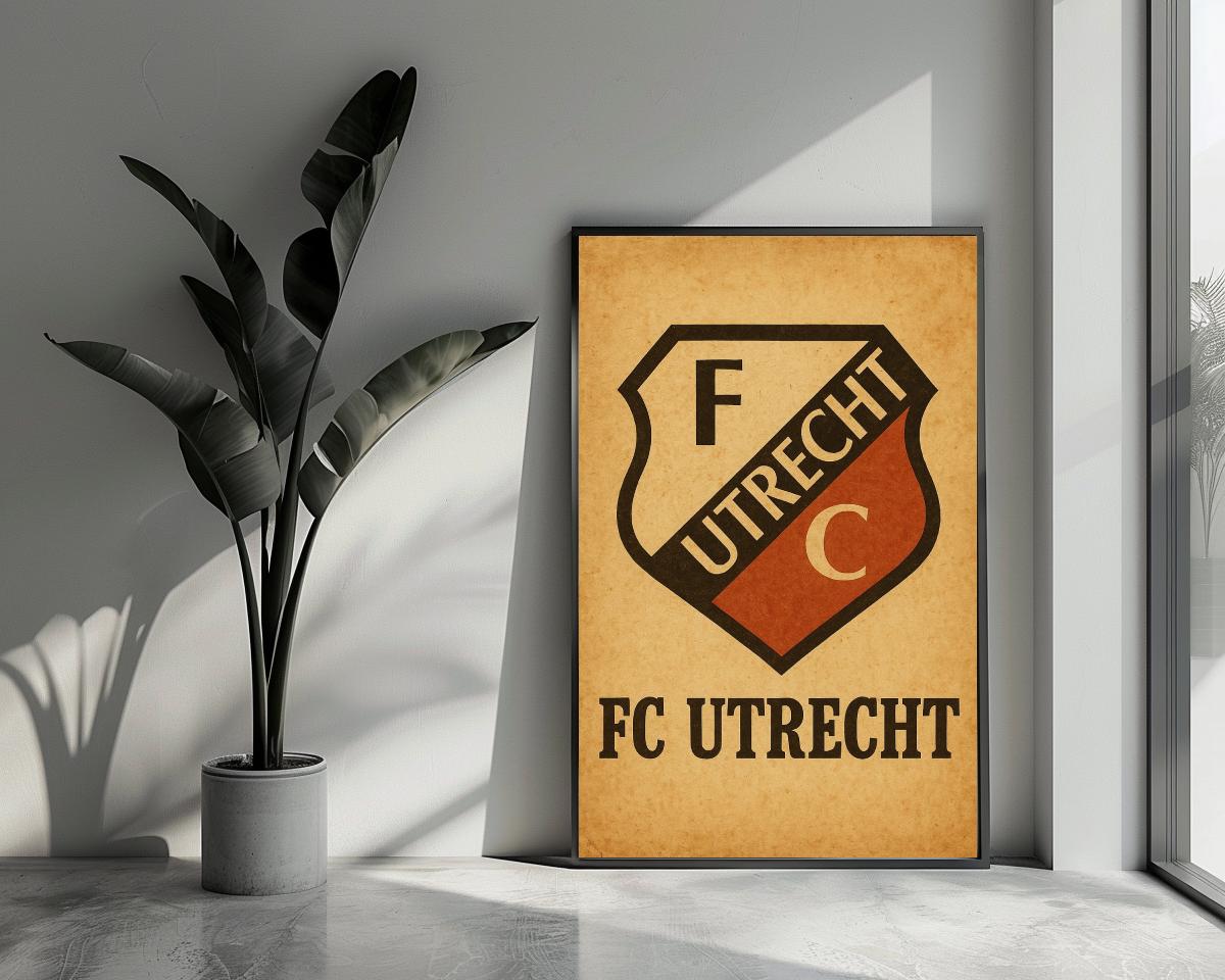 FC Utrecht Logo poster van 25 Artstreet