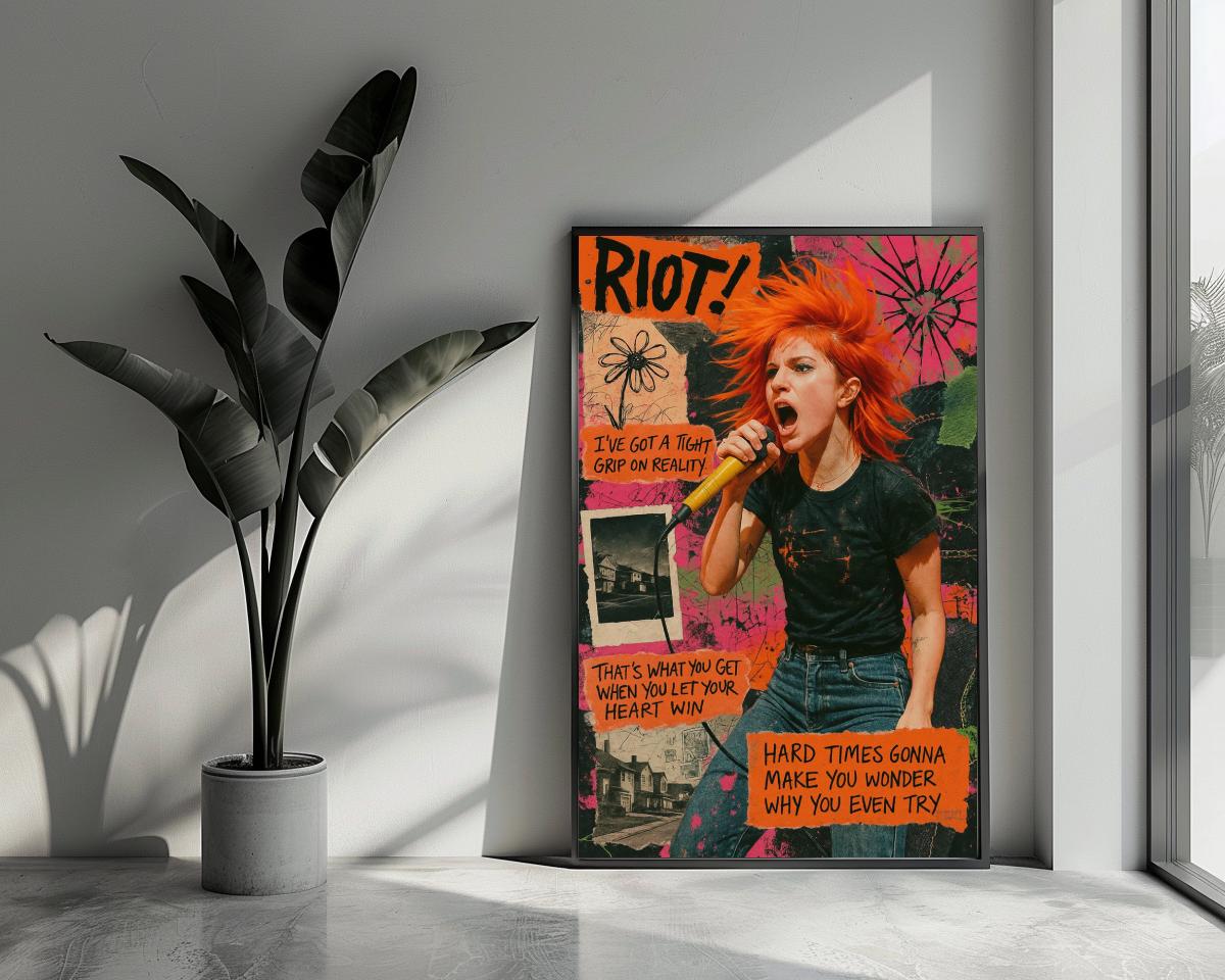 Hayley Williams Paramore poster van 25 Artstreet