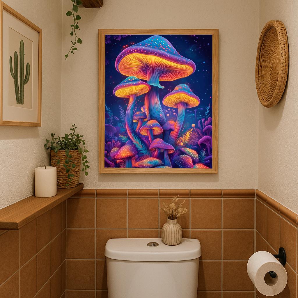 Mushrooms poster sfeerbeeld 2