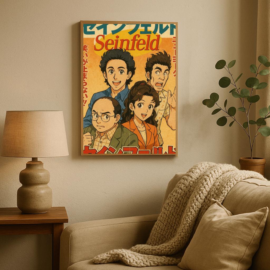 Seinfeld Sitcom Manga poster sfeerbeeld 2