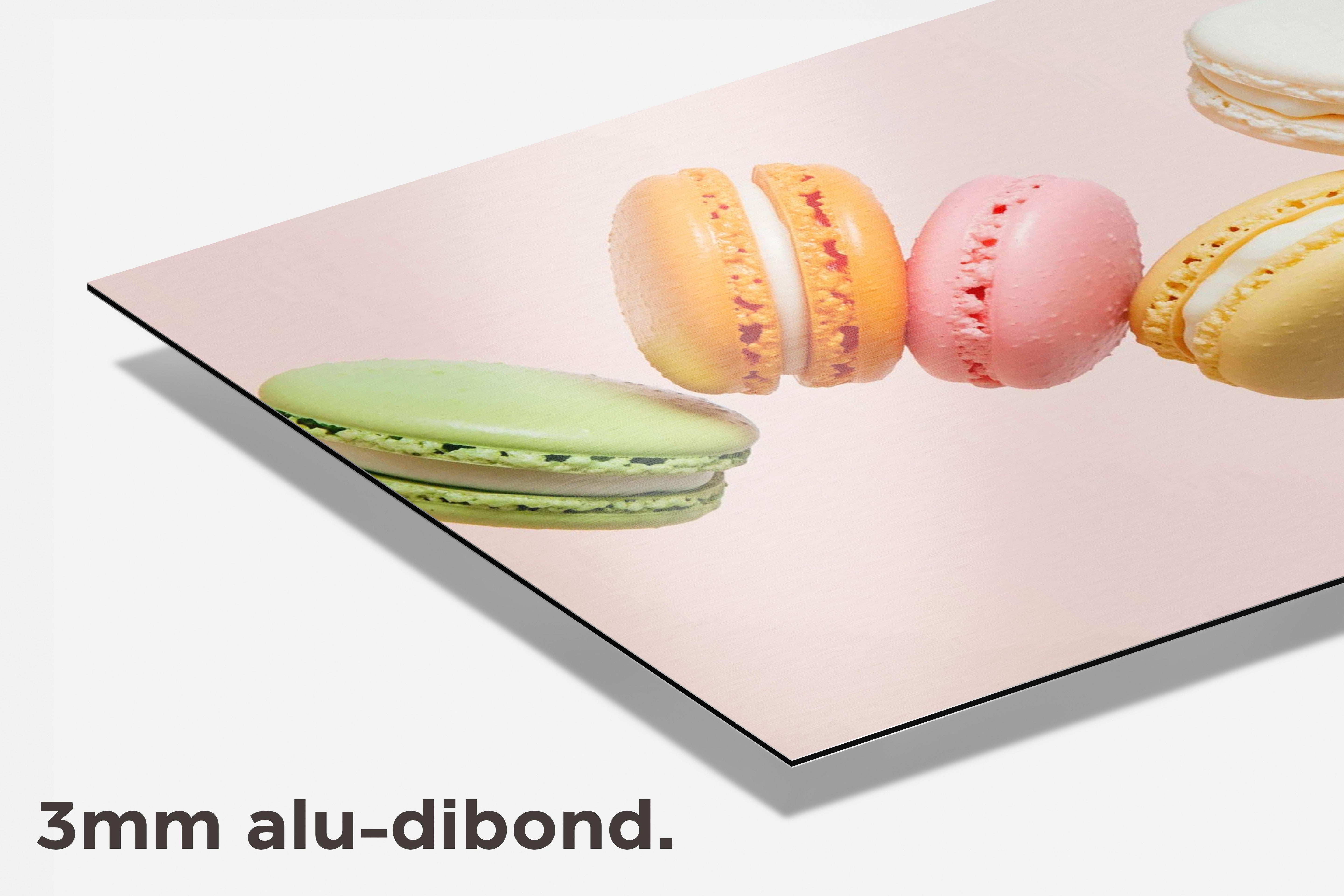 Macaron dibond detail