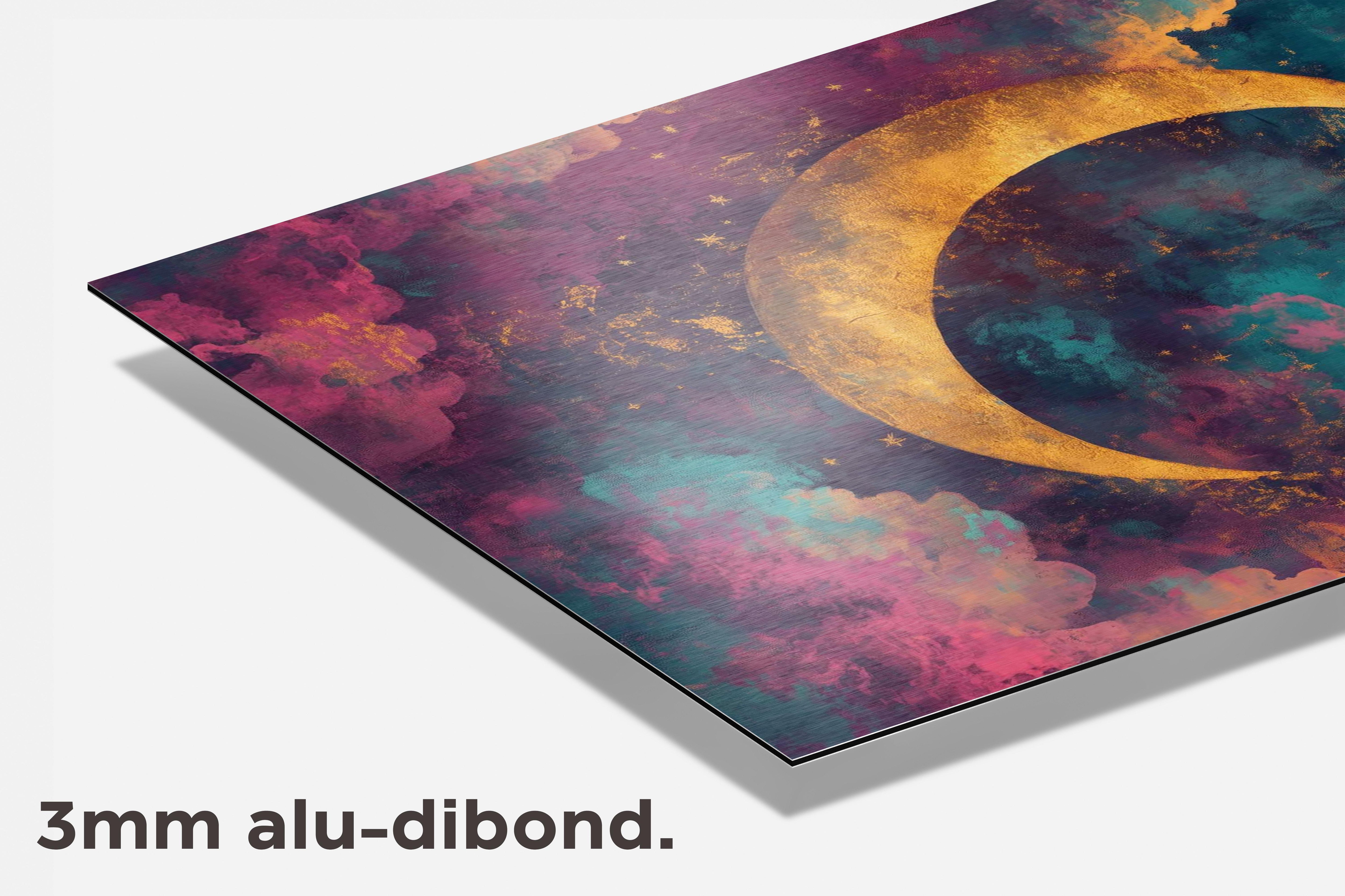 Halve Maan dibond detail