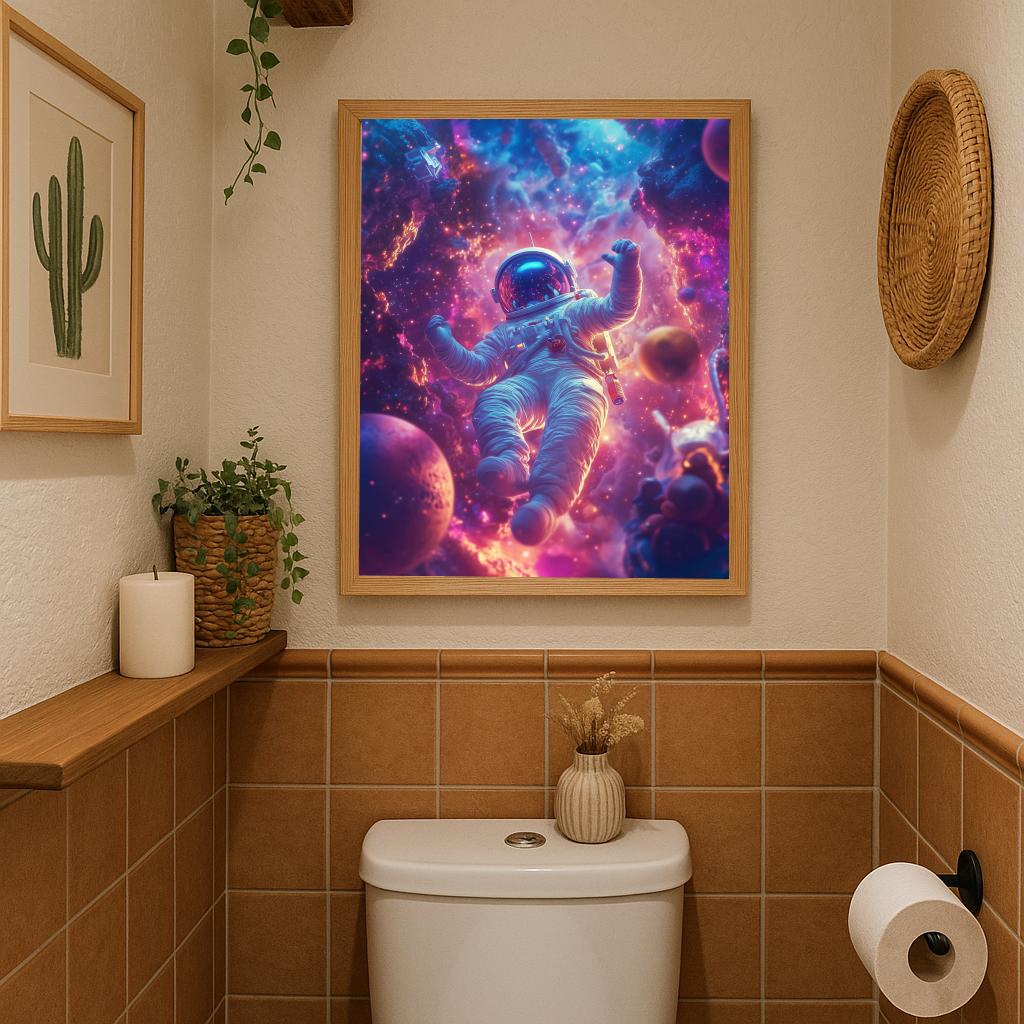 Astronaut Sci-fi poster sfeerbeeld 2