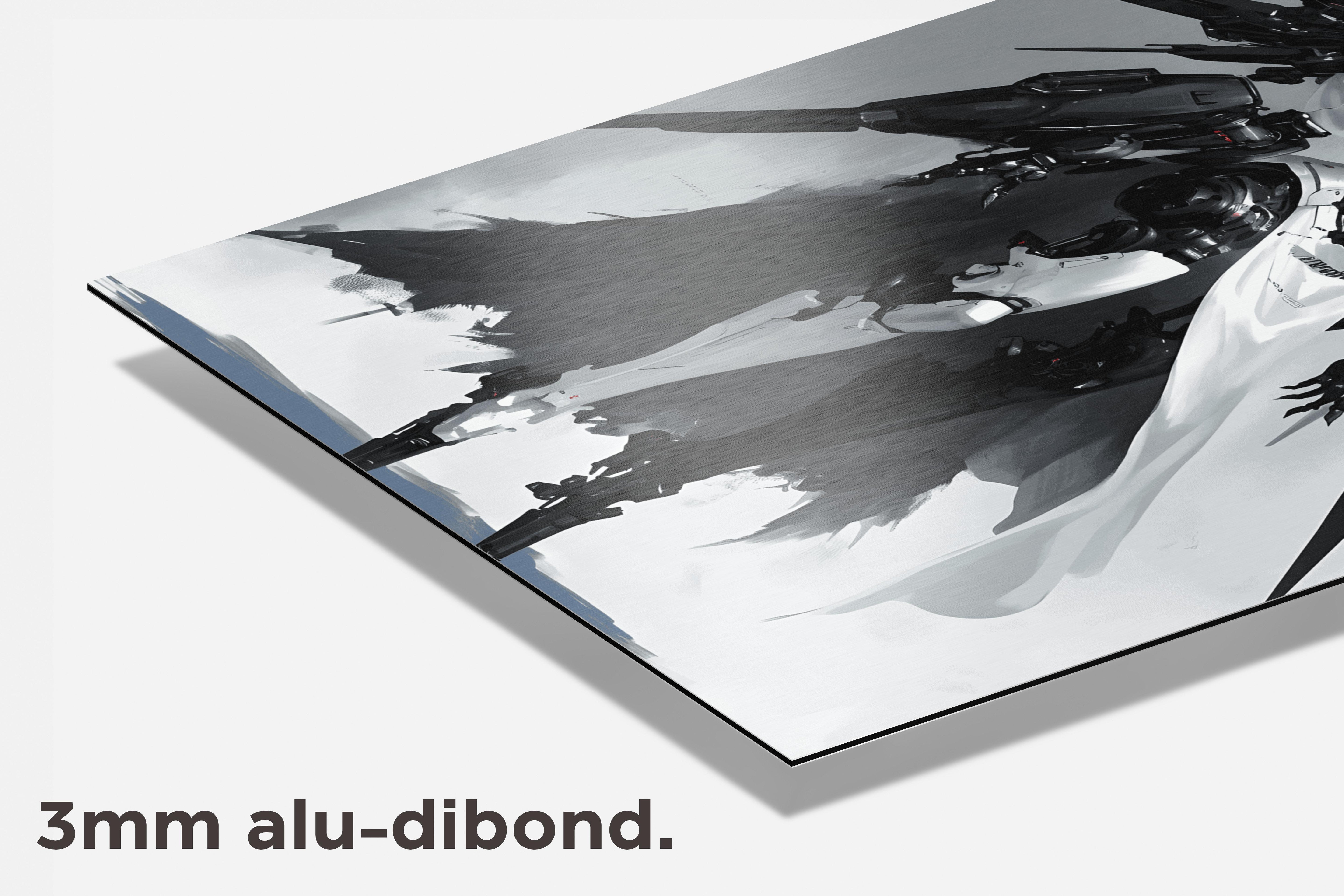 Gundam dibond detail