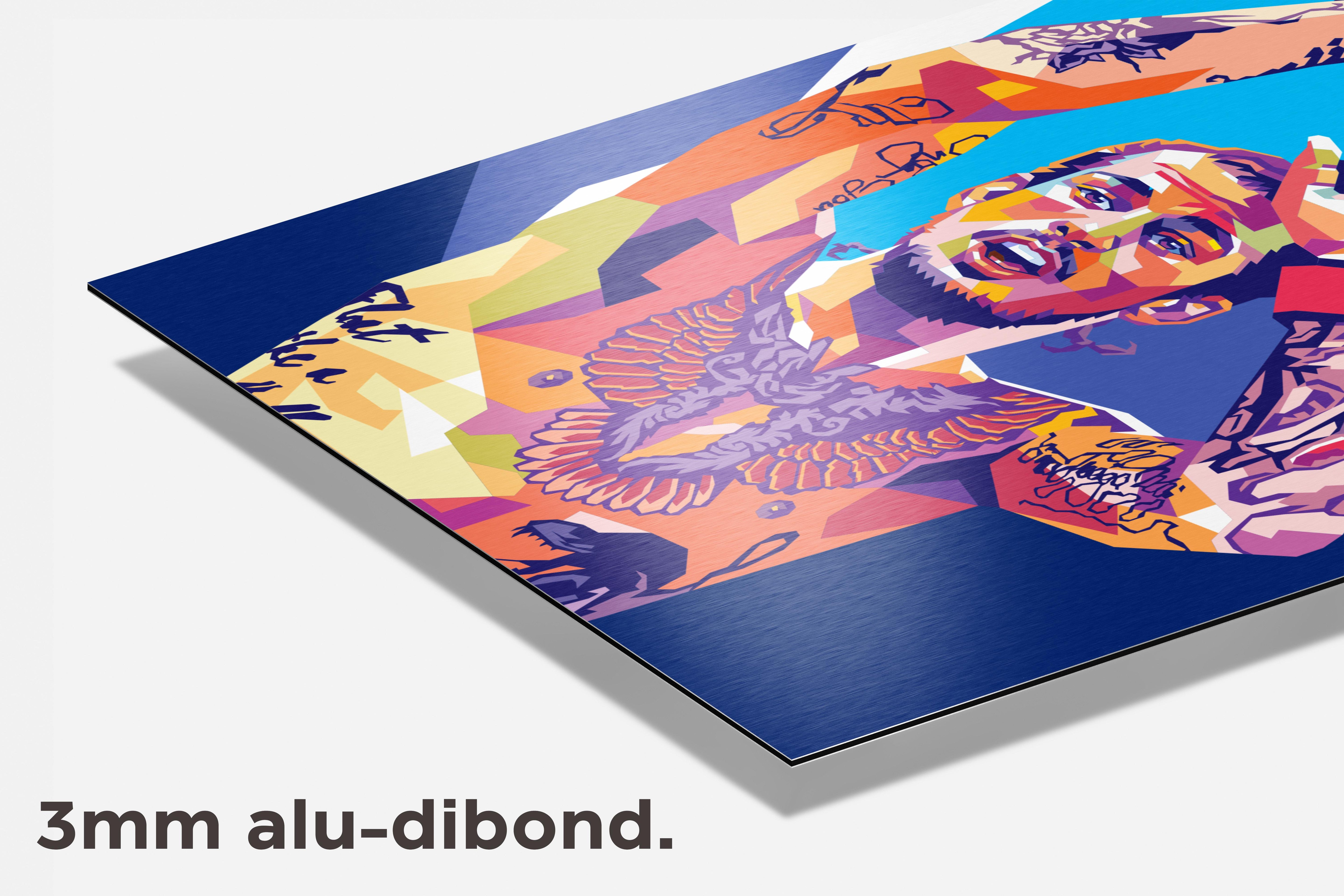 Sugar o Maley dibond detail
