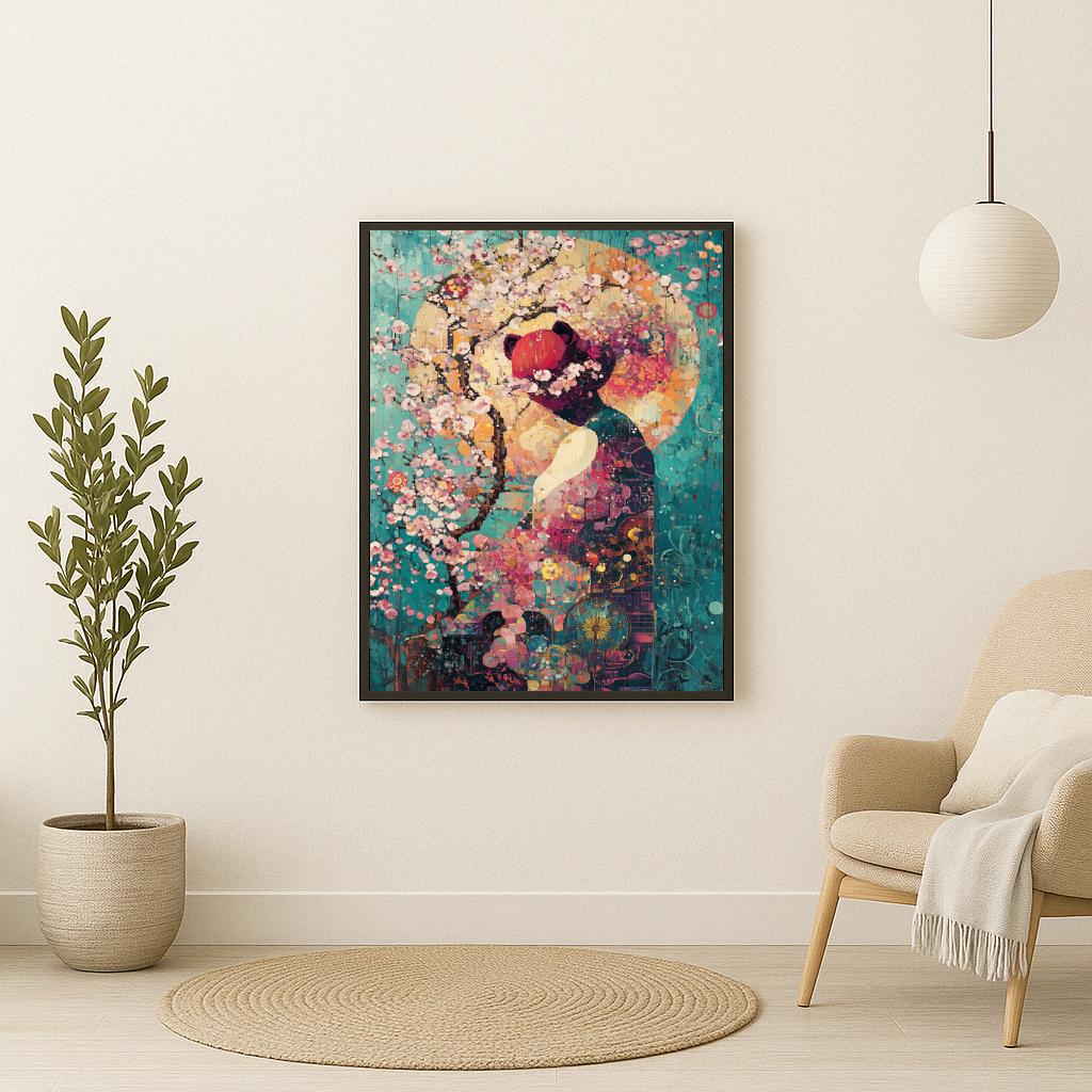Abstract Cherry Blossom poster sfeerbeeld 2