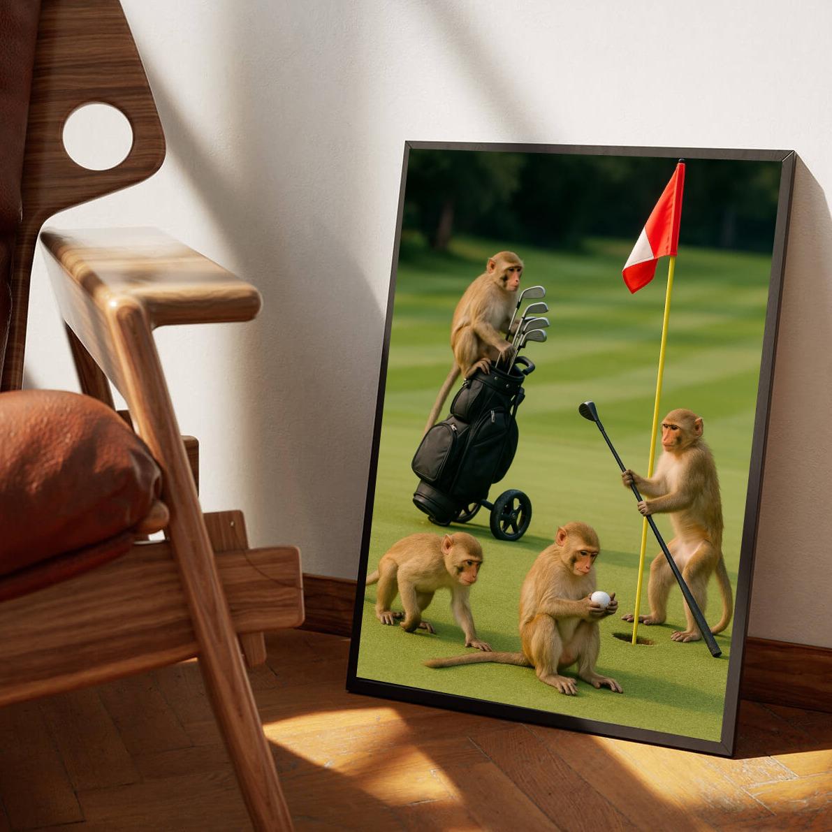 Monkey Golf poster sfeerbeeld 3