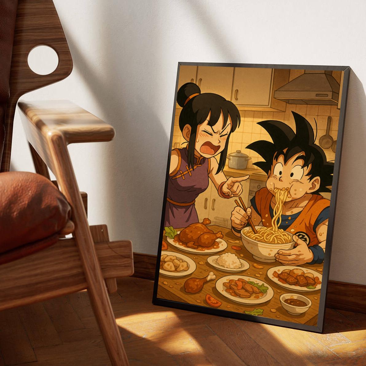Goku Chi-chi Dragon Ball poster sfeerbeeld 3
