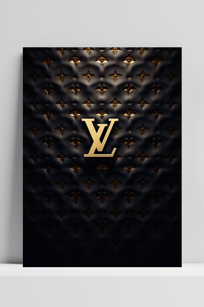 Louis Vuitton op 3mm aluminium dibond