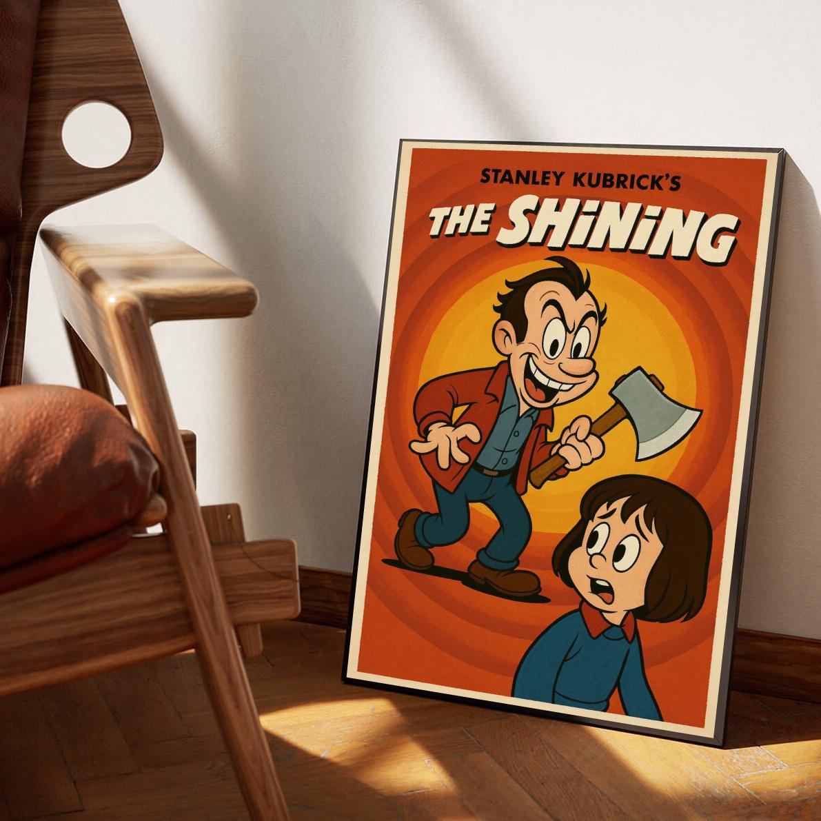 The Shining Cartoon Text poster sfeerbeeld 1