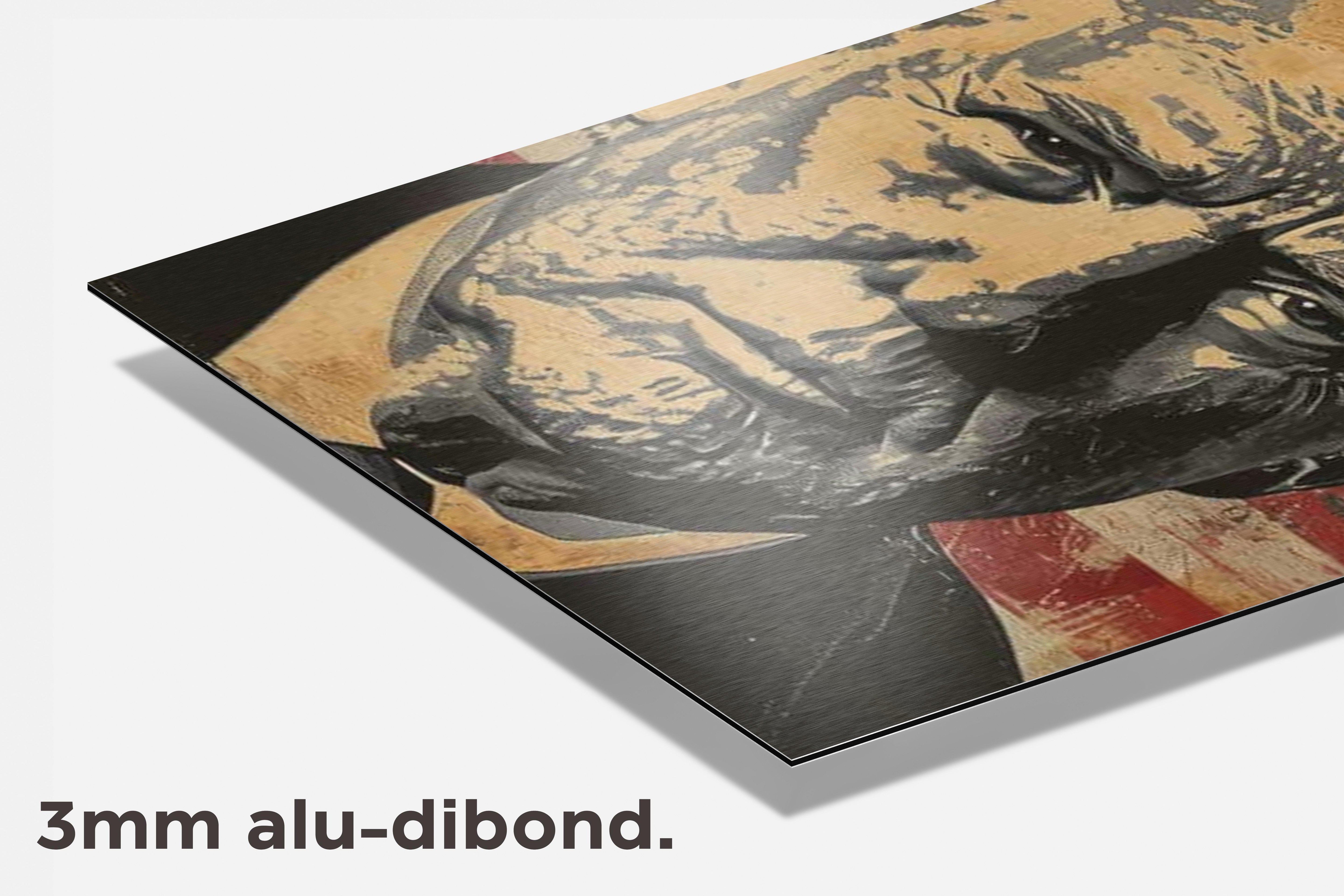 Donald Trump Amerika dibond detail