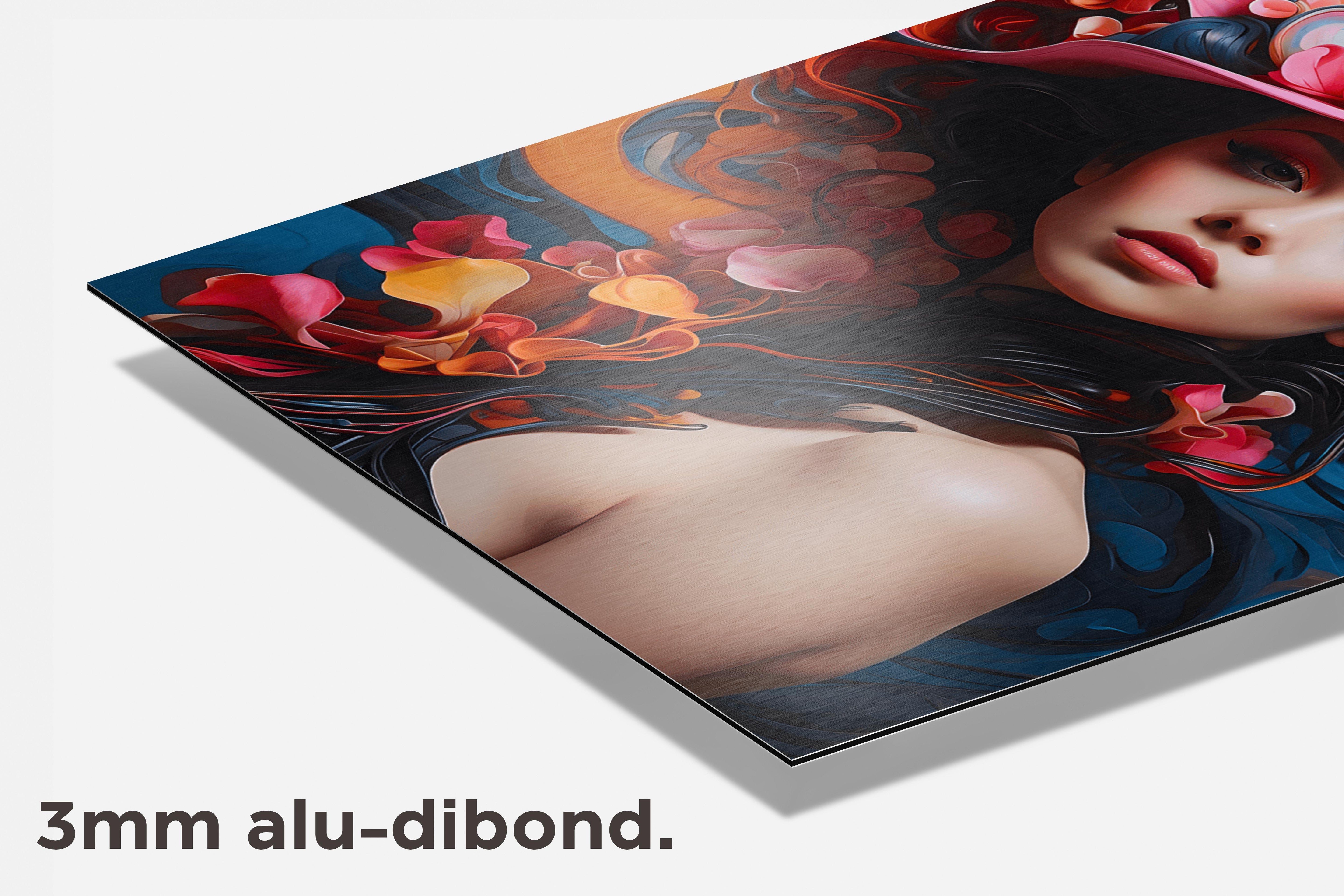 Bloemenhoed dibond detail