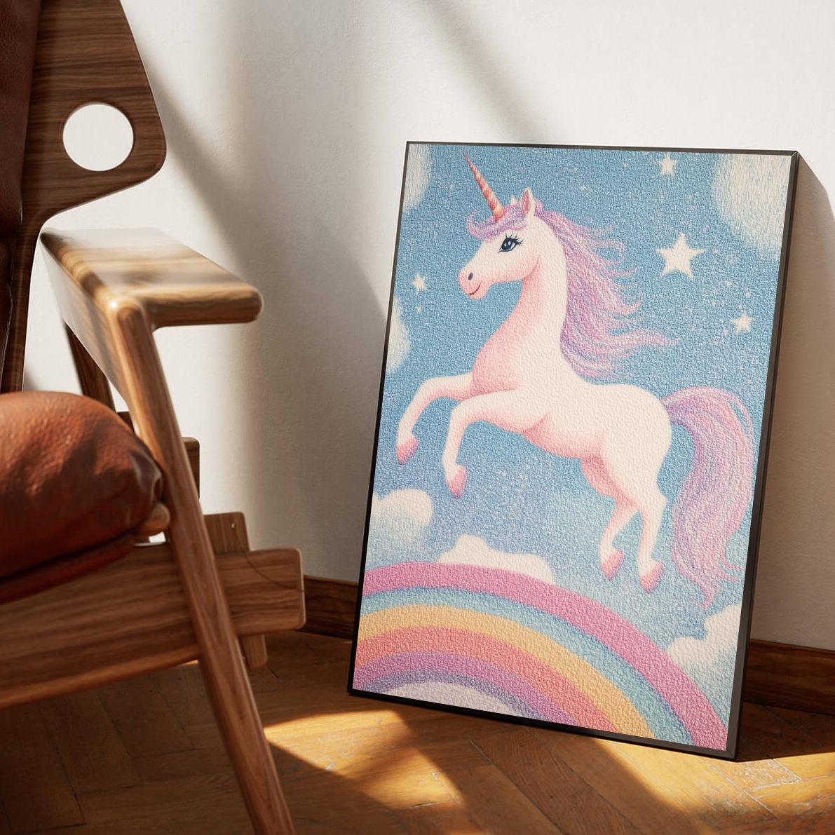 Unicorn Rainbow poster sfeerbeeld 1