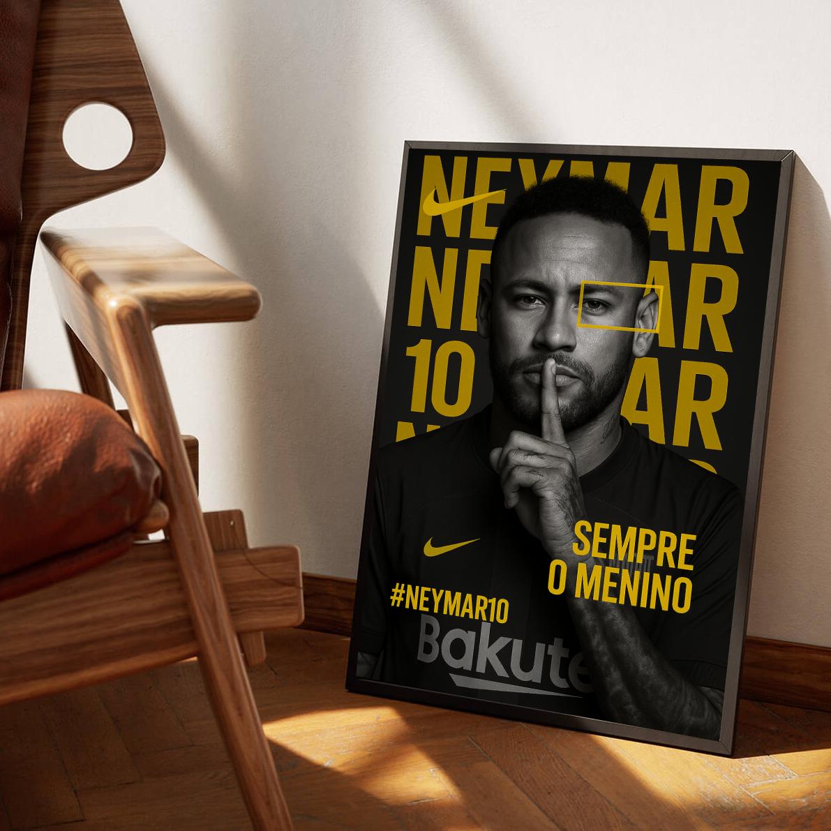 Neymar poster sfeerbeeld 3