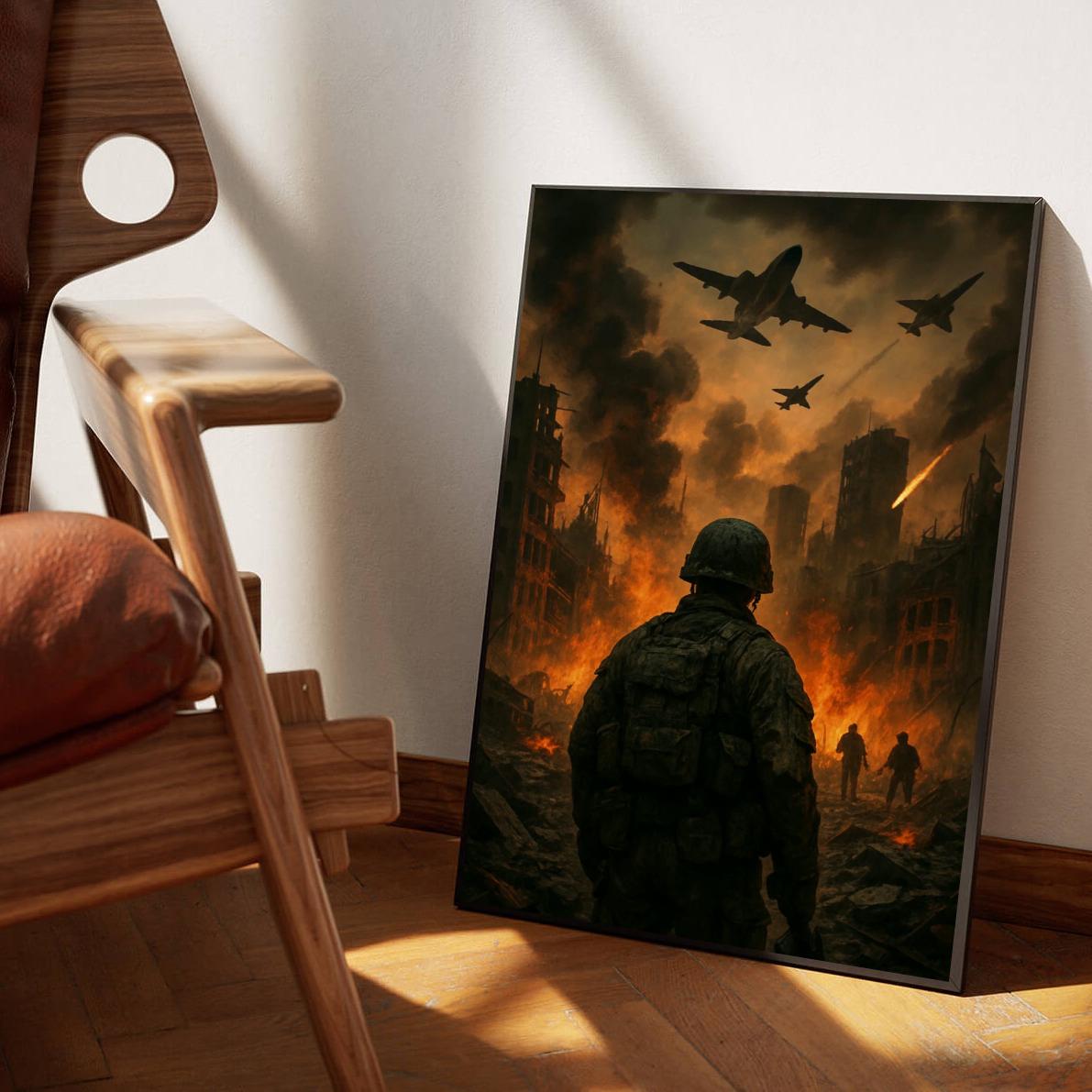 War Soldiers Jets poster sfeerbeeld 1