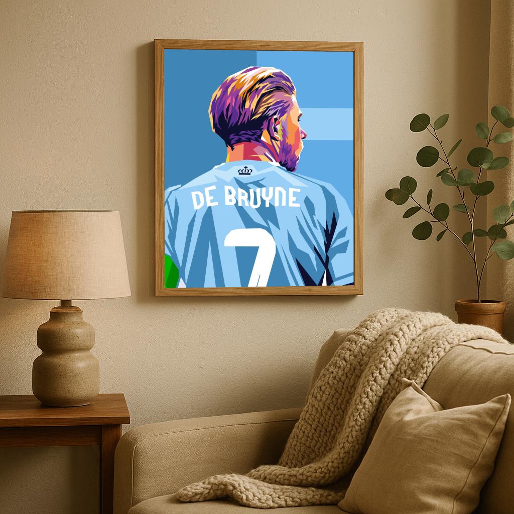 Kevin De Bruyne poster sfeerbeeld 2
