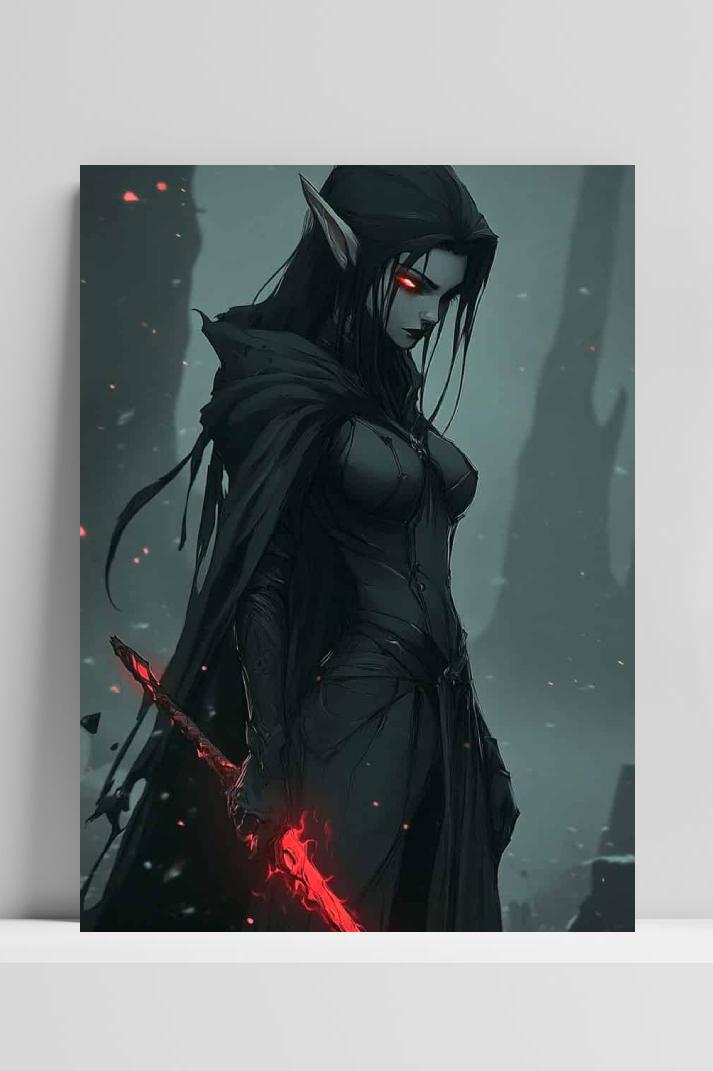 Demon Slayer op 3mm aluminium dibond
