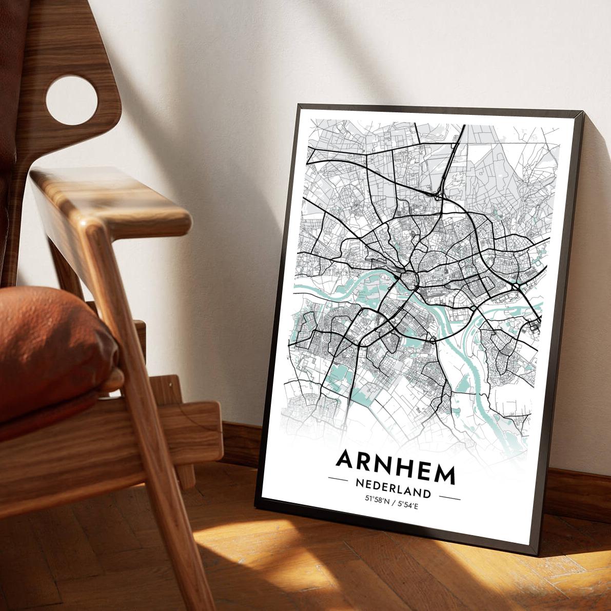 Arnhem Blauw poster sfeerbeeld 1