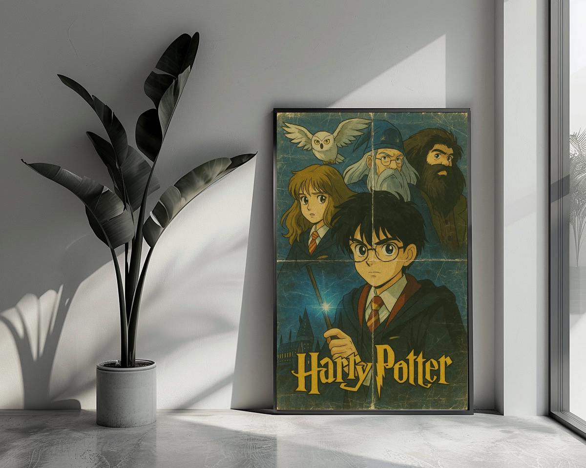 Harry Potter Cartoon poster van 25 Artstreet