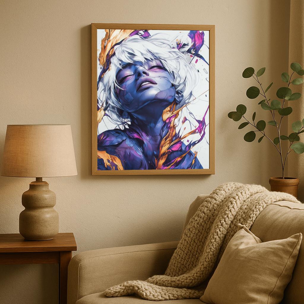 Woman Purple poster sfeerbeeld 1