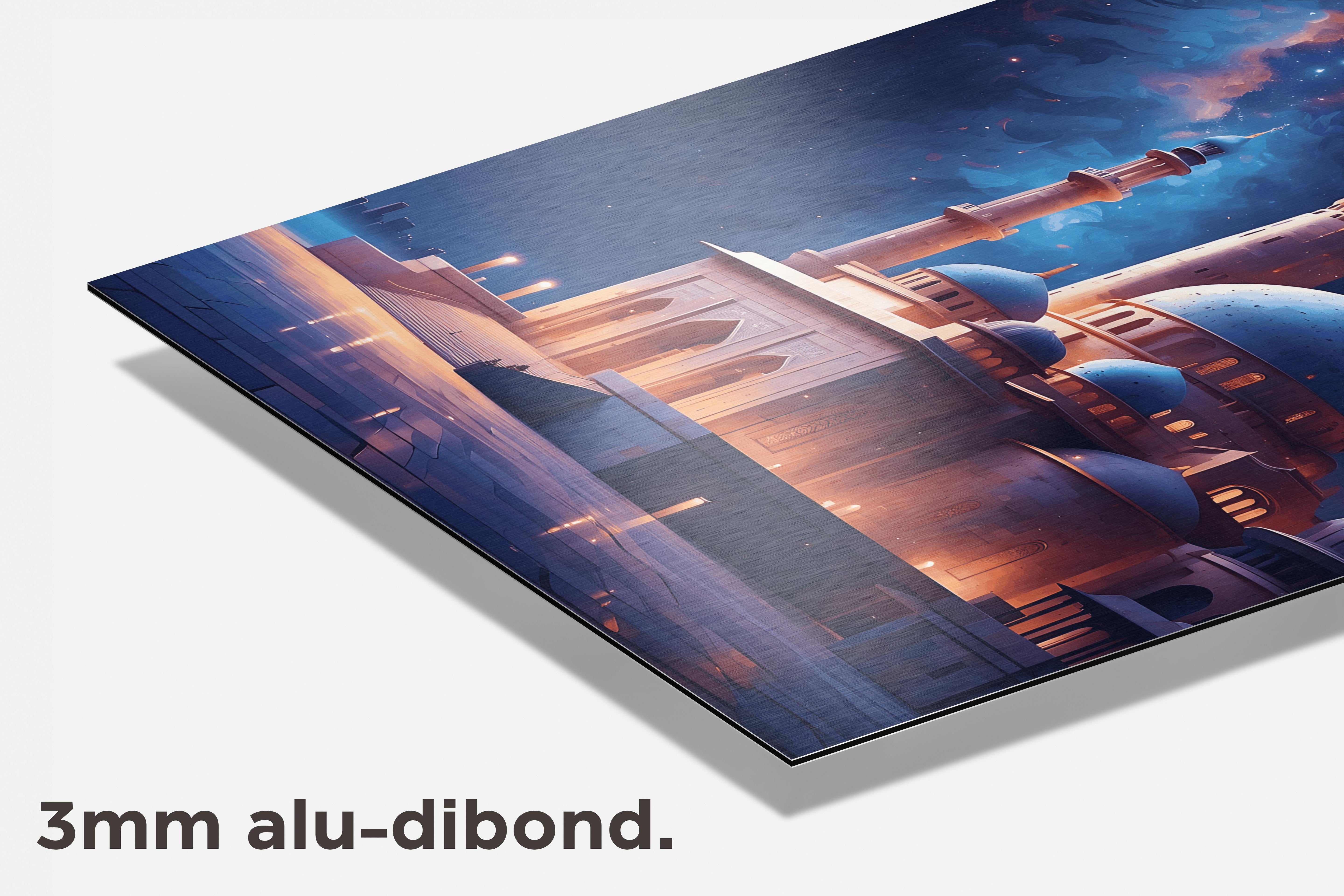 Arabische Moskee dibond detail