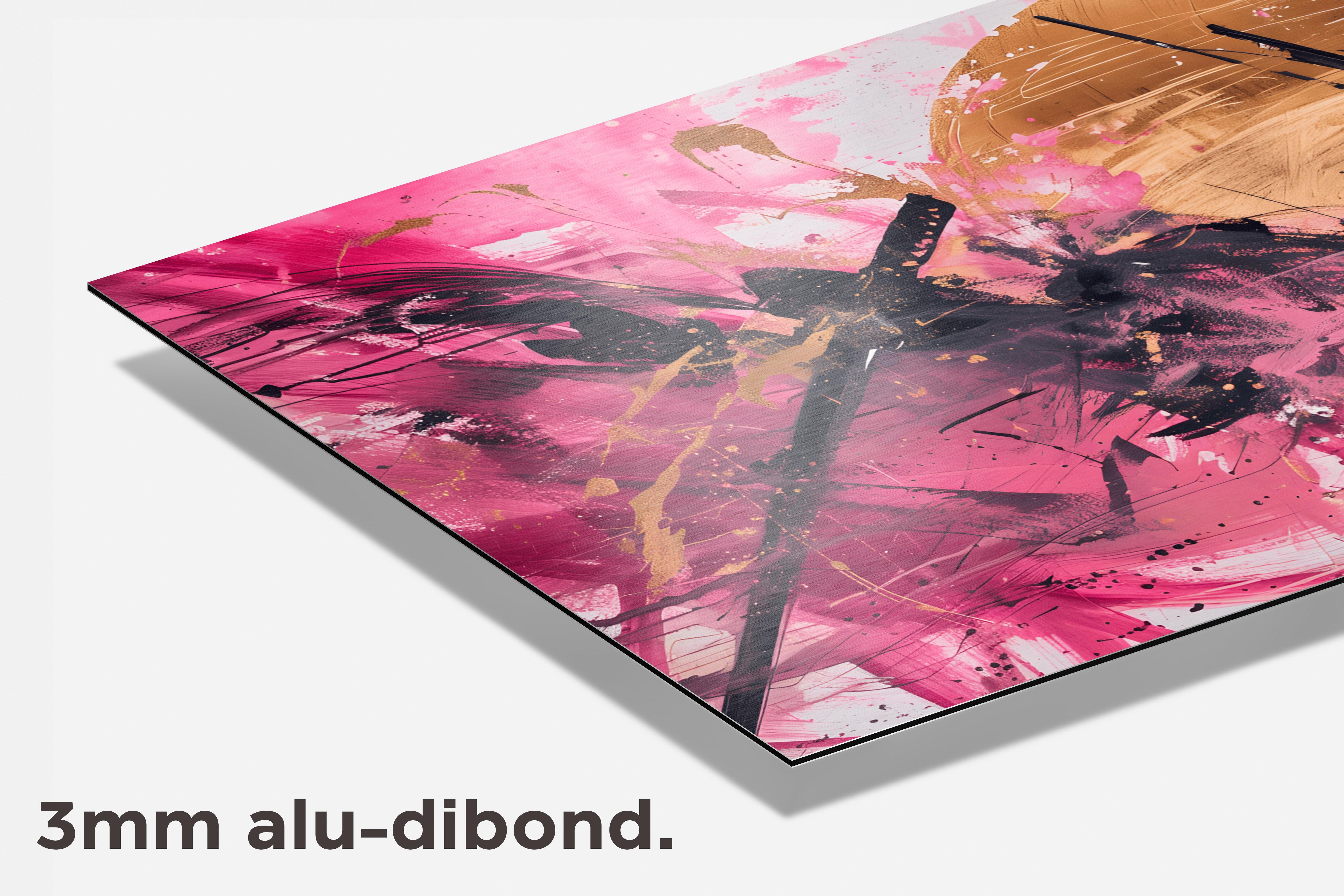 Gouden Krijger dibond detail