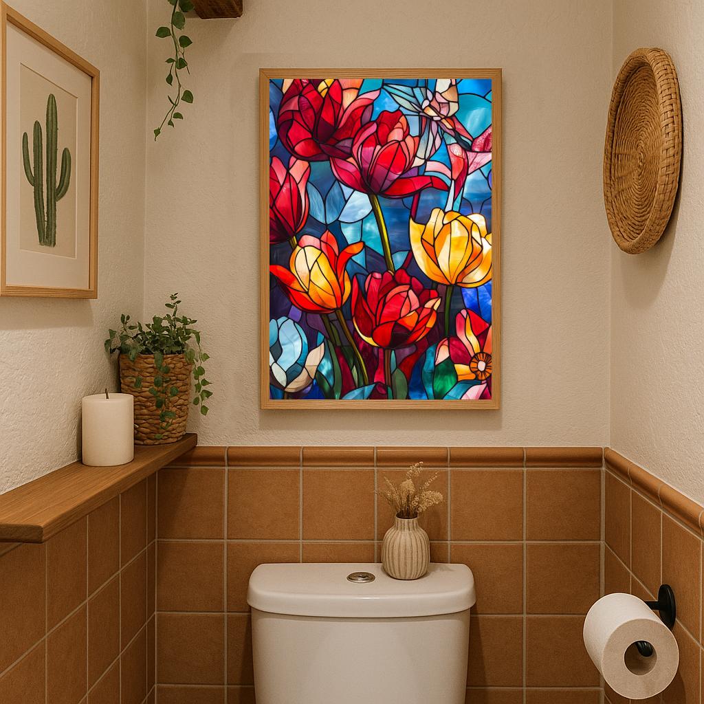 Tulips Mosaic poster sfeerbeeld 3