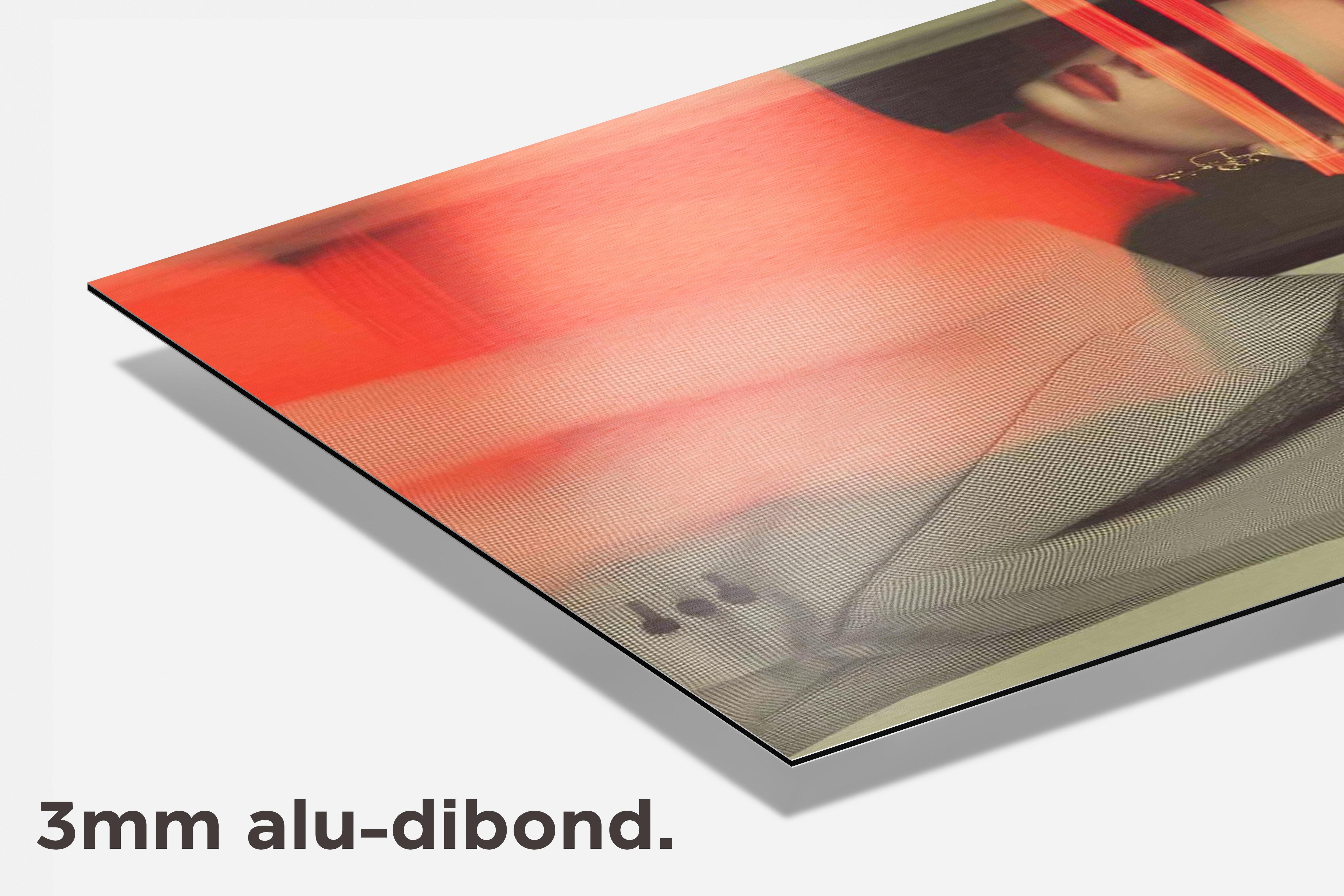 Vervaagde Mode dibond detail