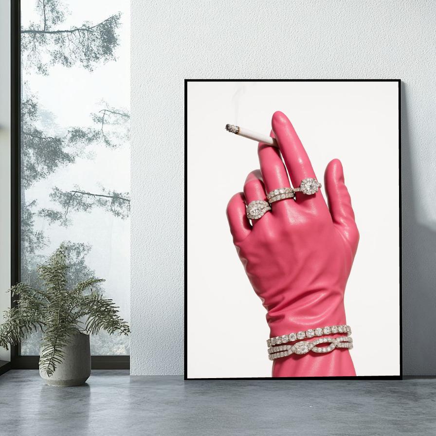 Diamonds Jewelry Cigarette poster sfeerbeeld 1
