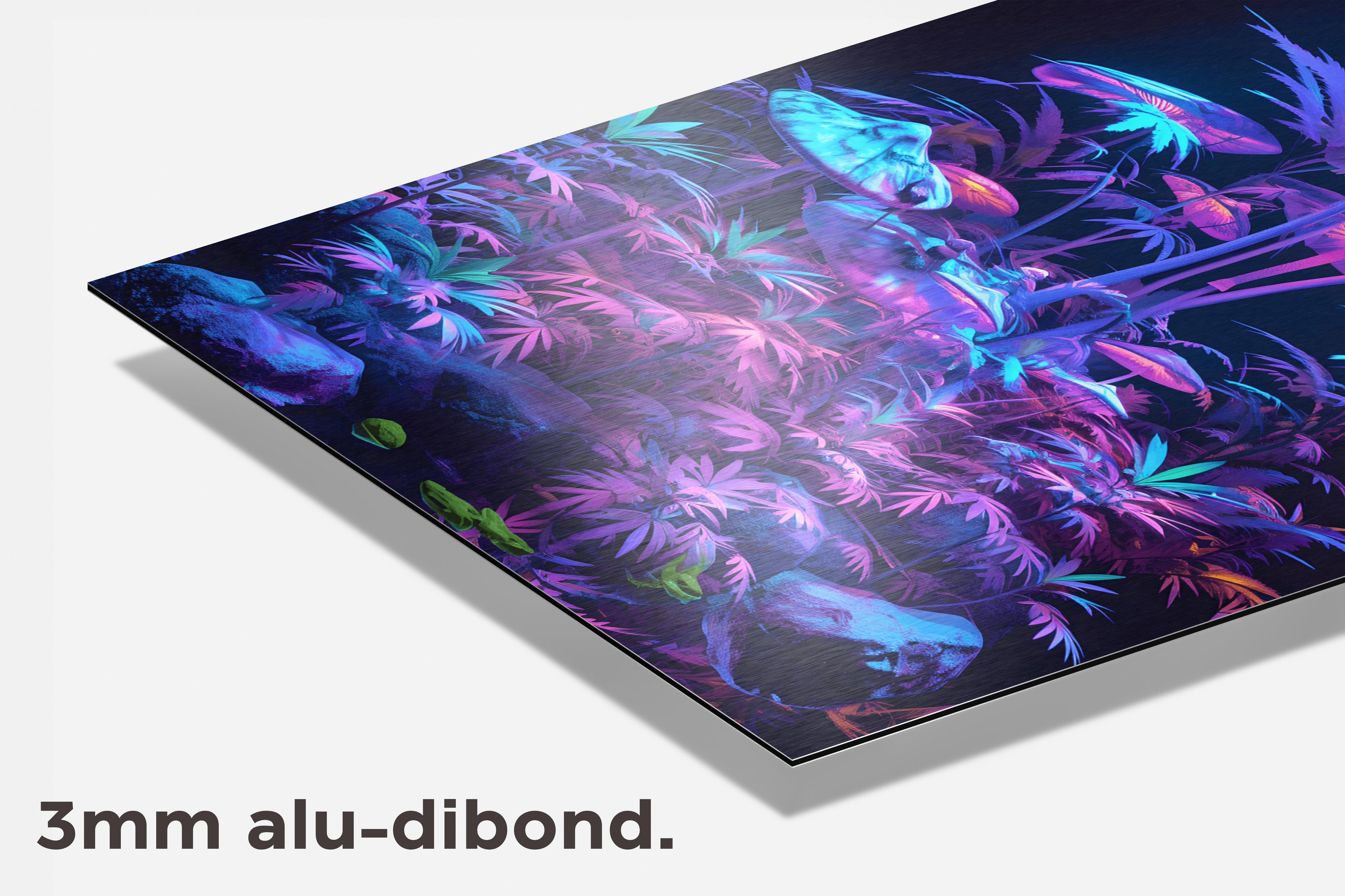 Trip Paddestoel dibond detail