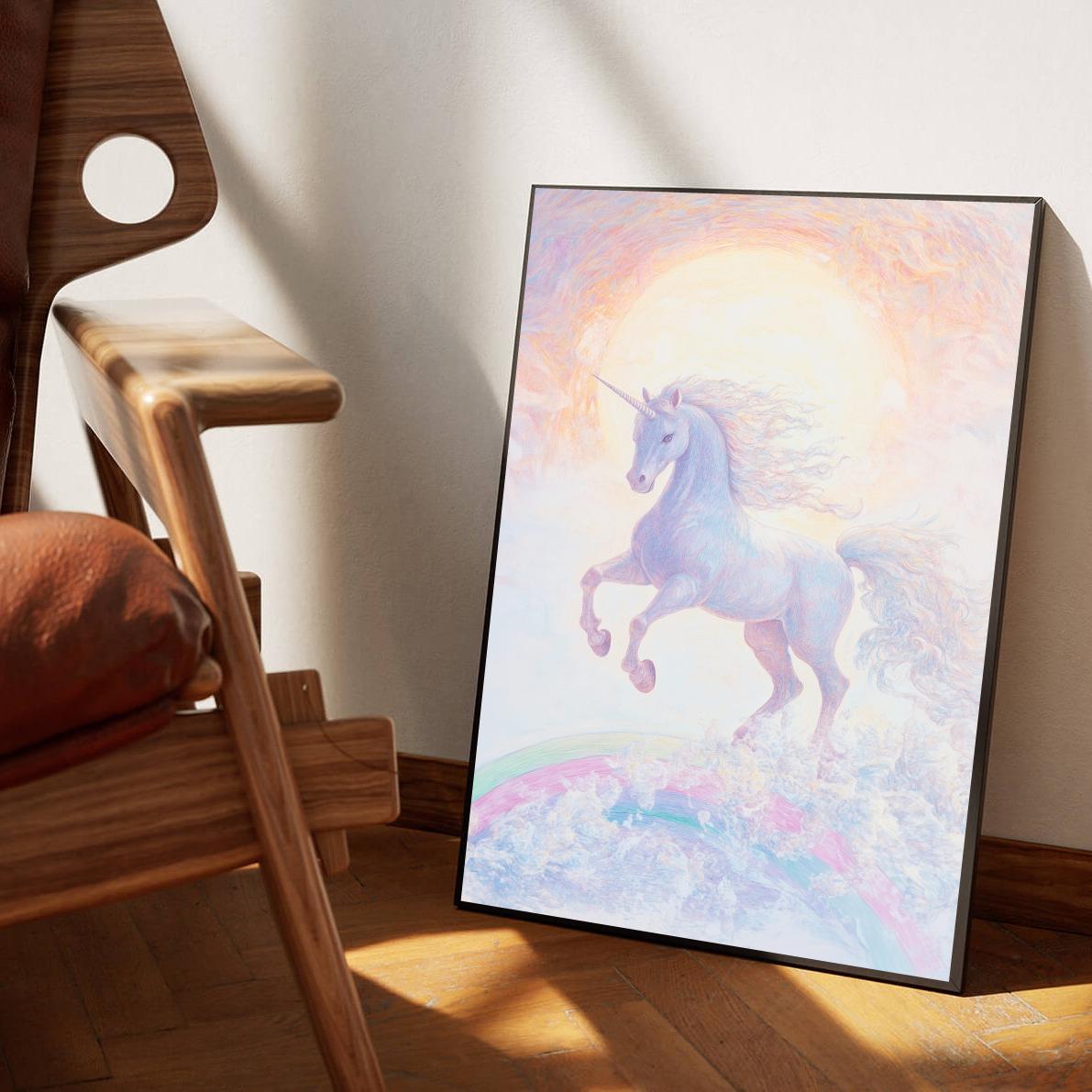 Unicorn Pastel poster sfeerbeeld 1