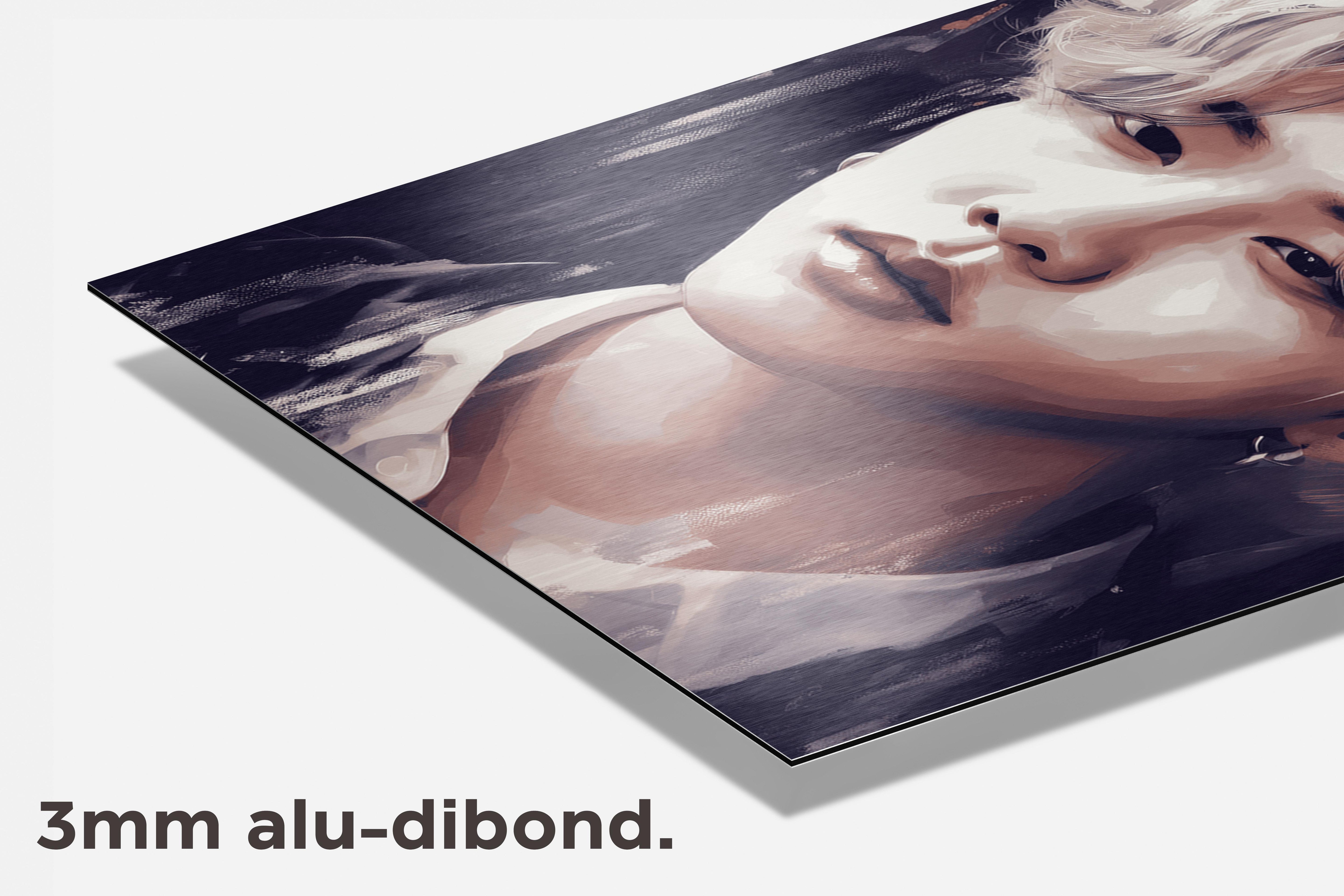 BTS Poster Jimin dibond detail