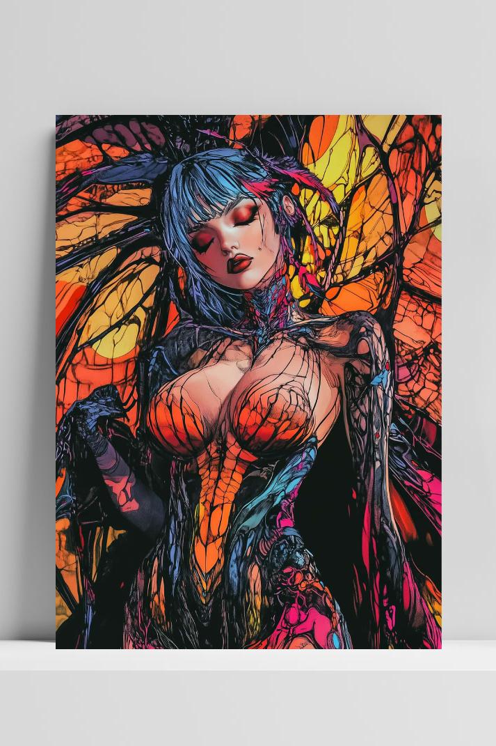 Witch op 3mm aluminium dibond
