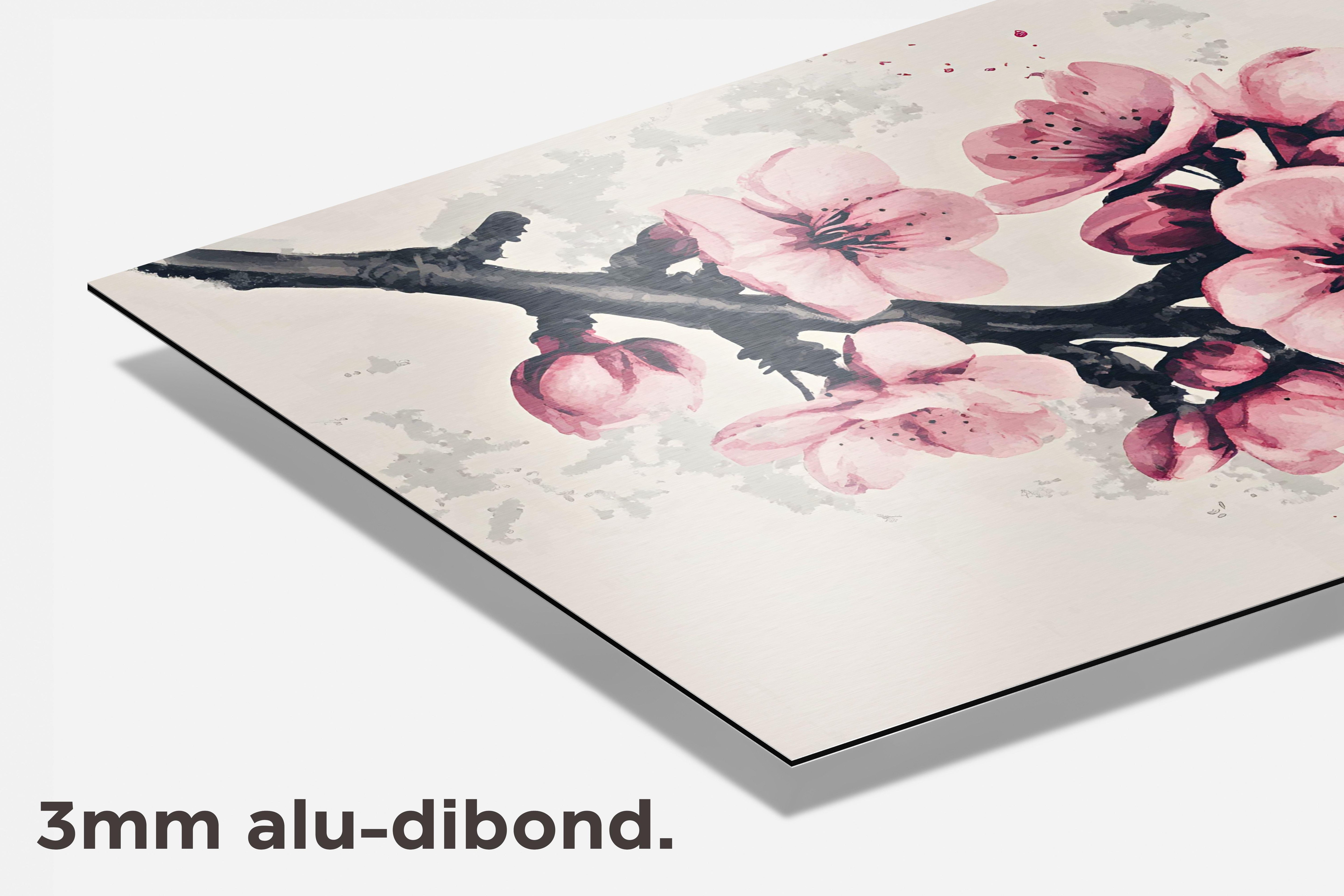 Bloesem dibond detail